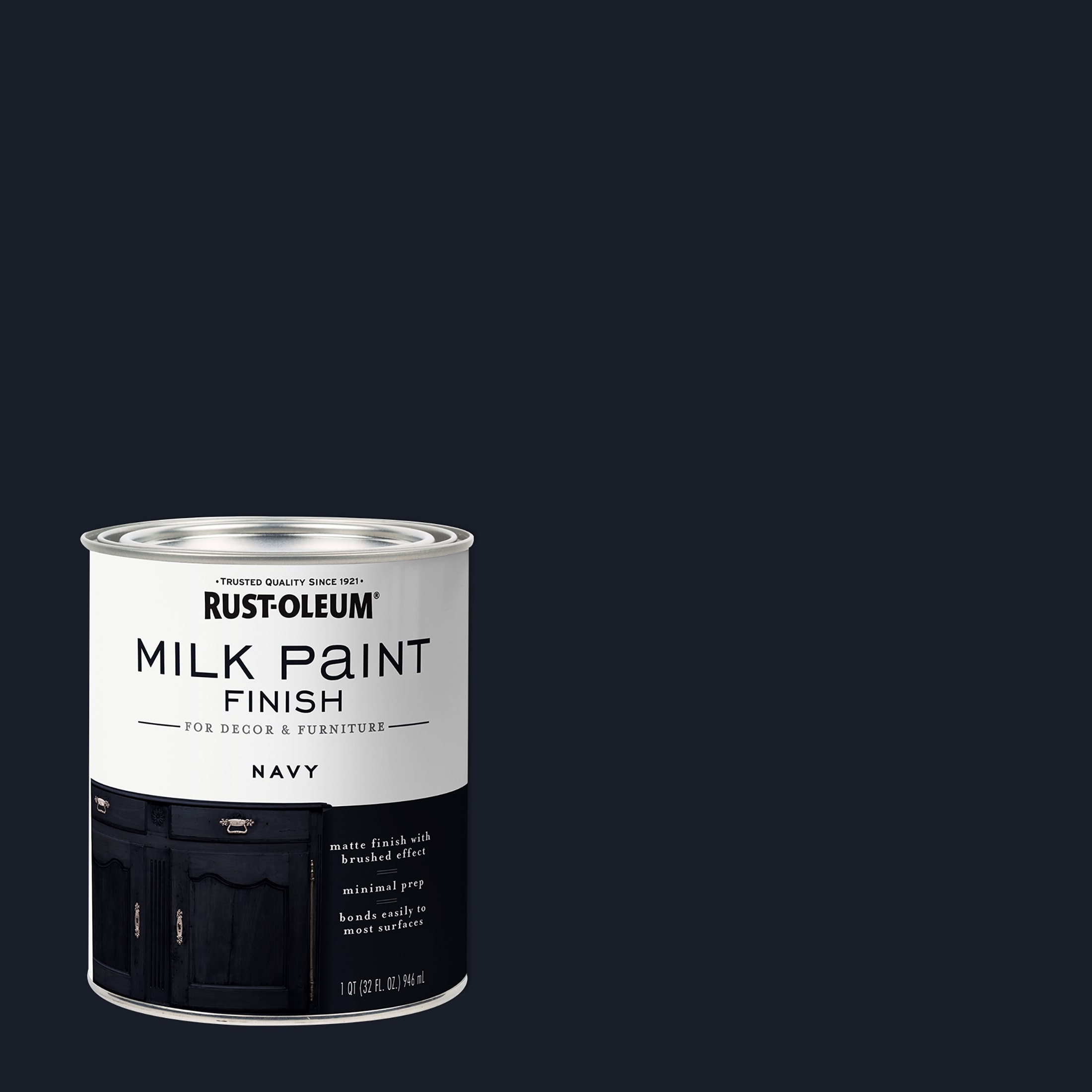 Rust-Oleum Classic White Acrylic Milk Paint (1-quart) in the Craft Paint  department at