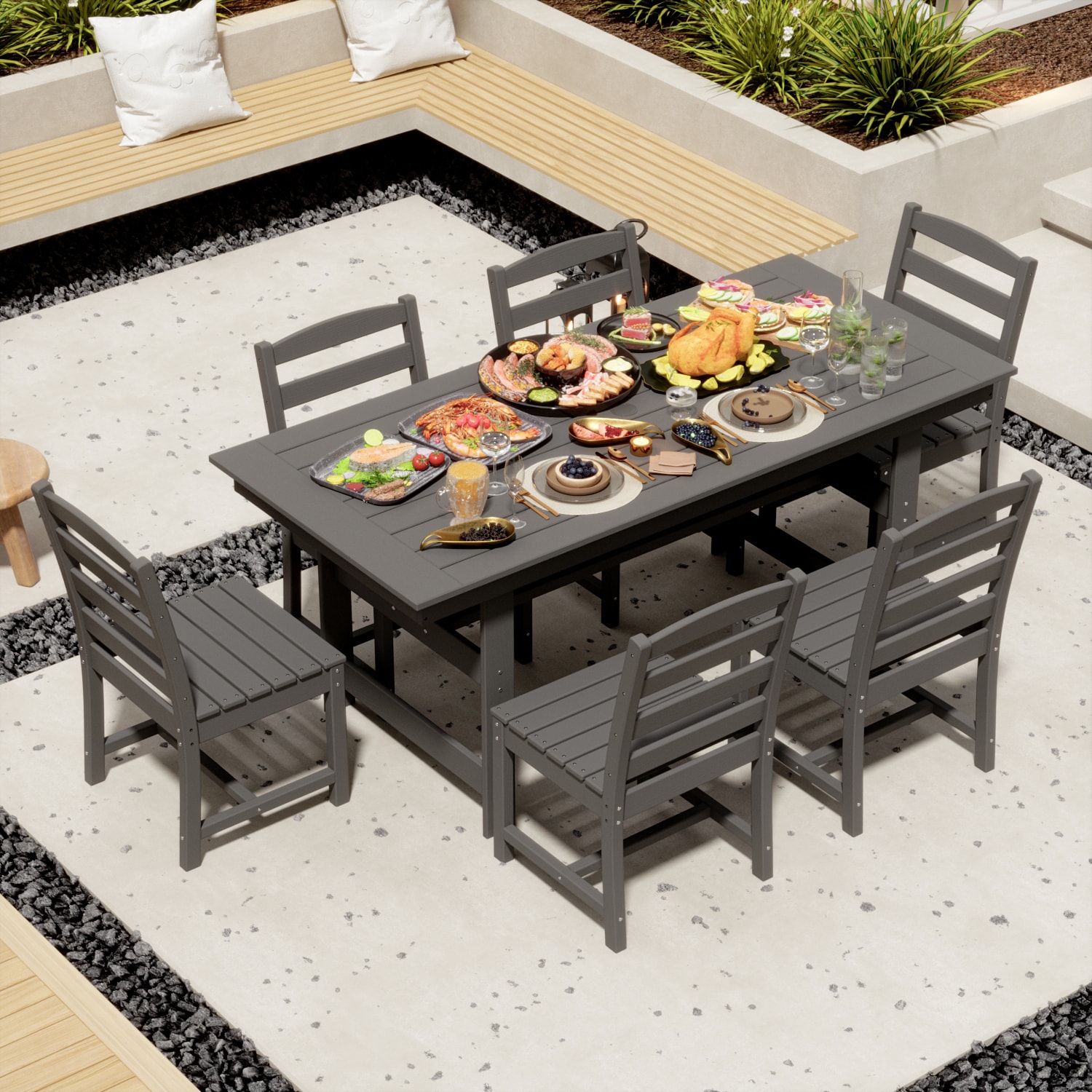 MIDHAM KF510001+02X3G Patio-Dining-Sets - View #3