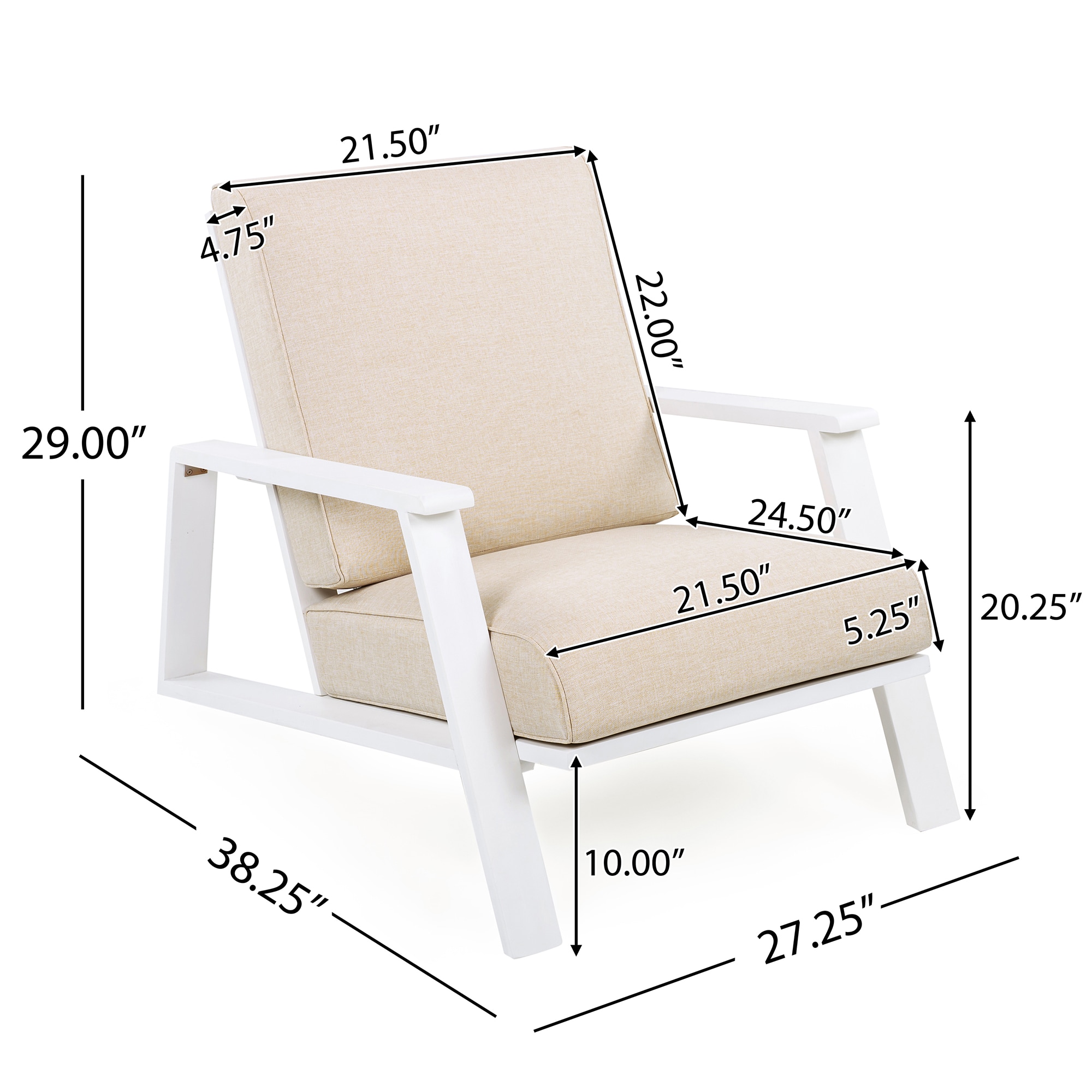 SINOFURN SYF770046BW Patio-Chairs - View #4