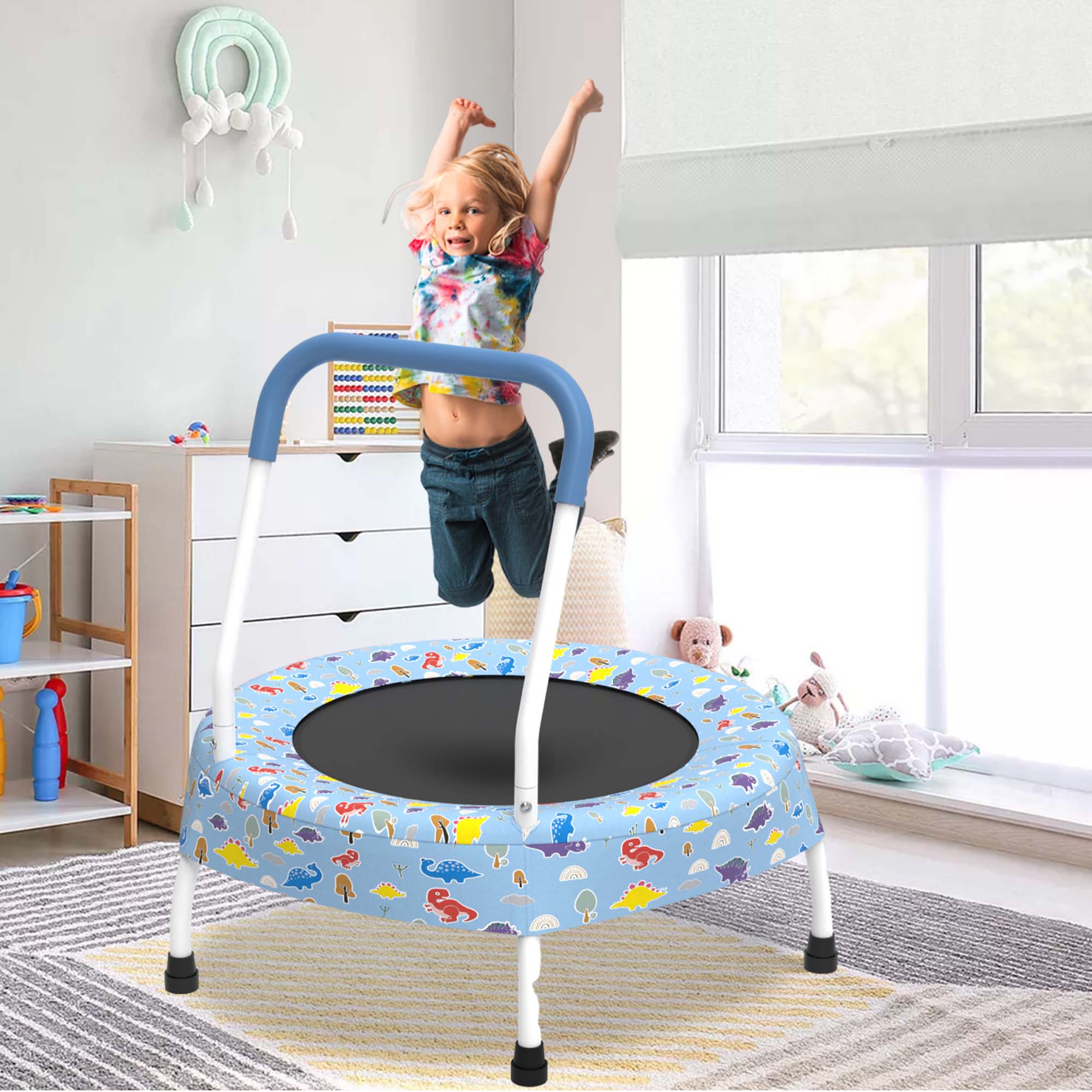 Sunrinx MG10-TP-5 2.3-ft Round Mini in Blue