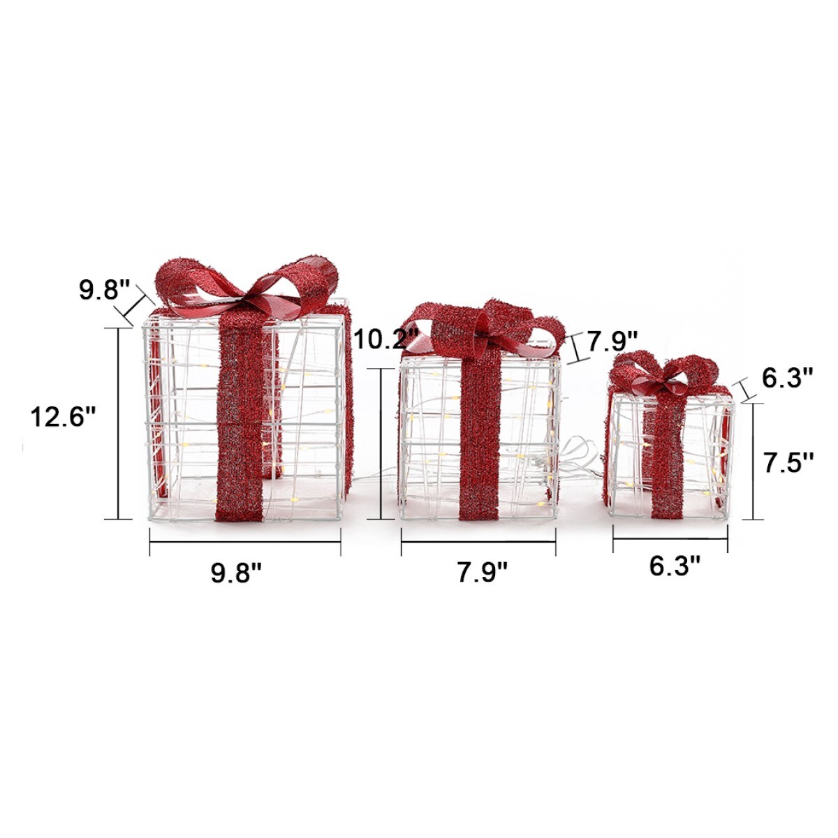 LuxenHome WHHD1795 Outdoor-Christmas-Decor - View #14