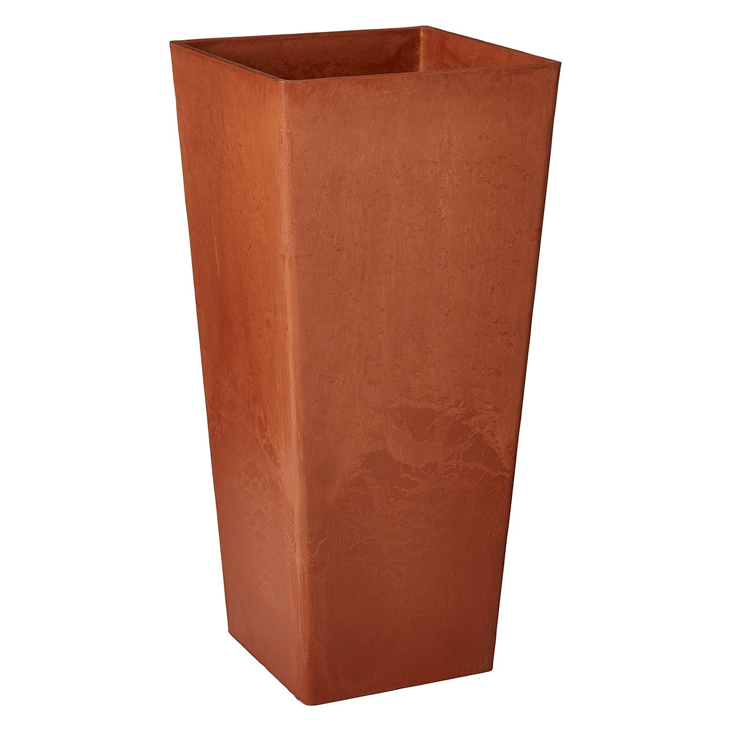 Arcadia Garden Products UFH41TC Rectangle 32.0-in W Extra Large Orange Plastic Indoor/Outdoor Planter
