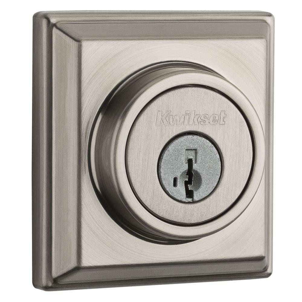 Kwikset 910 Signature Series Satin Nickel Single Cylinder Smartkey ...