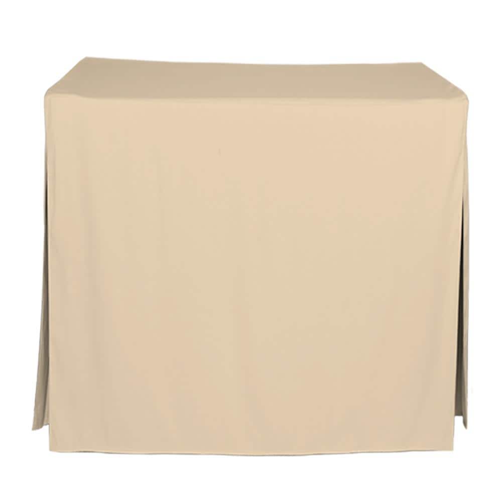 WestPoint Home 028828403865 Tablevogue Table Cover Collection Fitted Indoor/Outdoor Natur Table Cover for 34-in square
