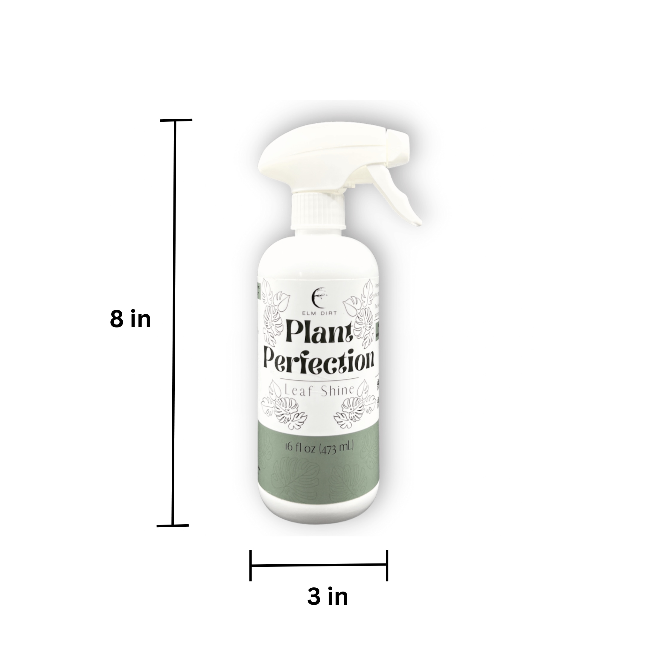 Elm Dirt Plant Perfection Spray for All Plants - Leaf Shine Spray for  Indoor Plants & Outdoor Plant Food | Natural Plant Spray for Cleaning Off  Dust
