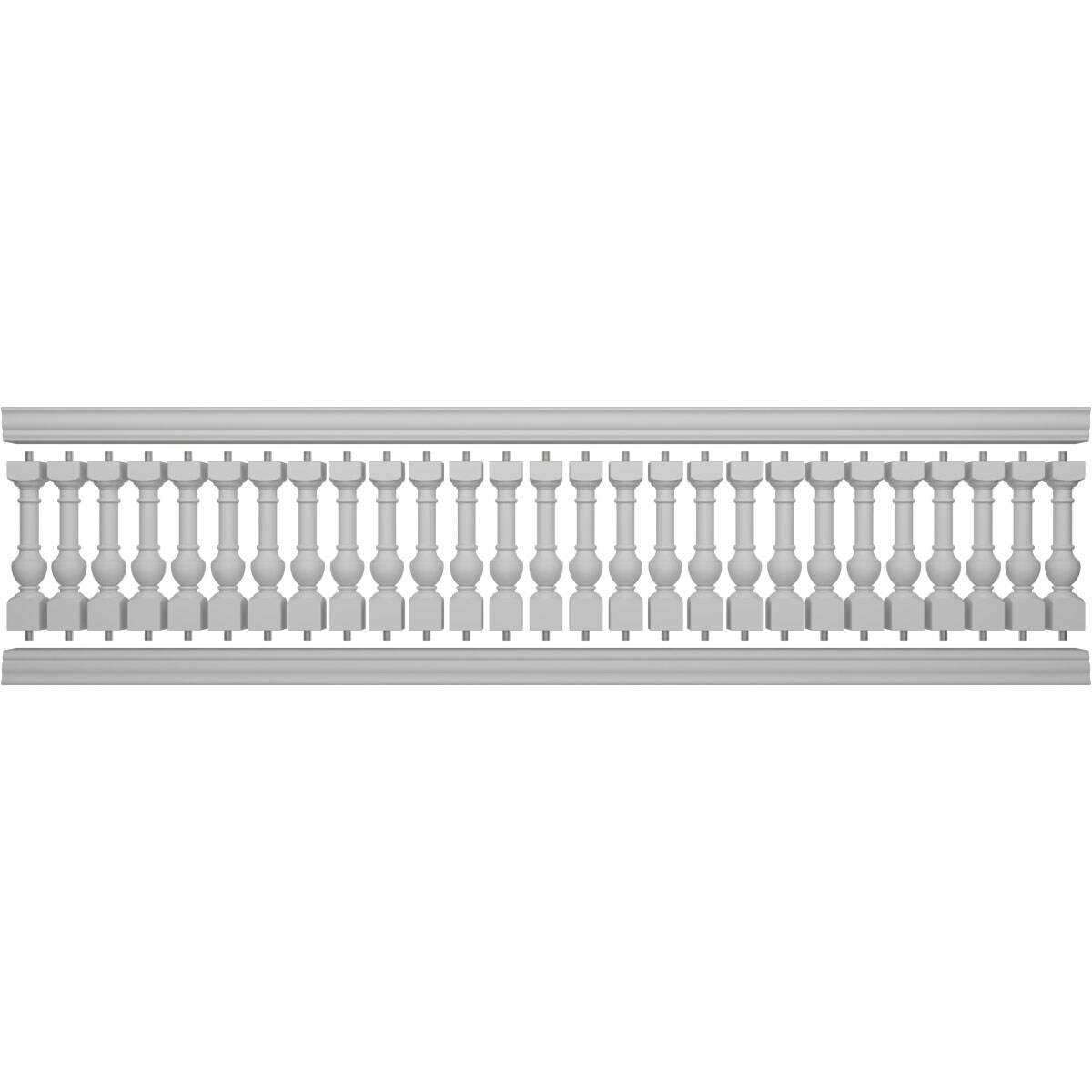 Ekena Millwork BALK40X168YOD railings - View #5