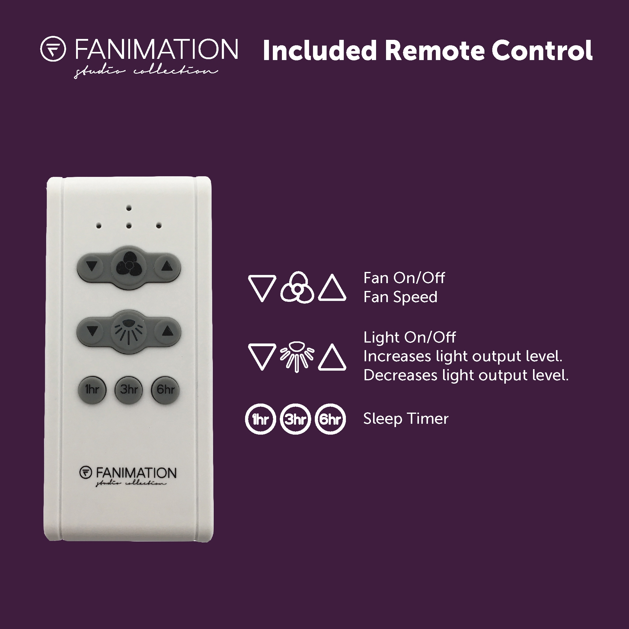 Fanimation Studio Collection LP8350BLAZ Ceiling-Fans - View #6