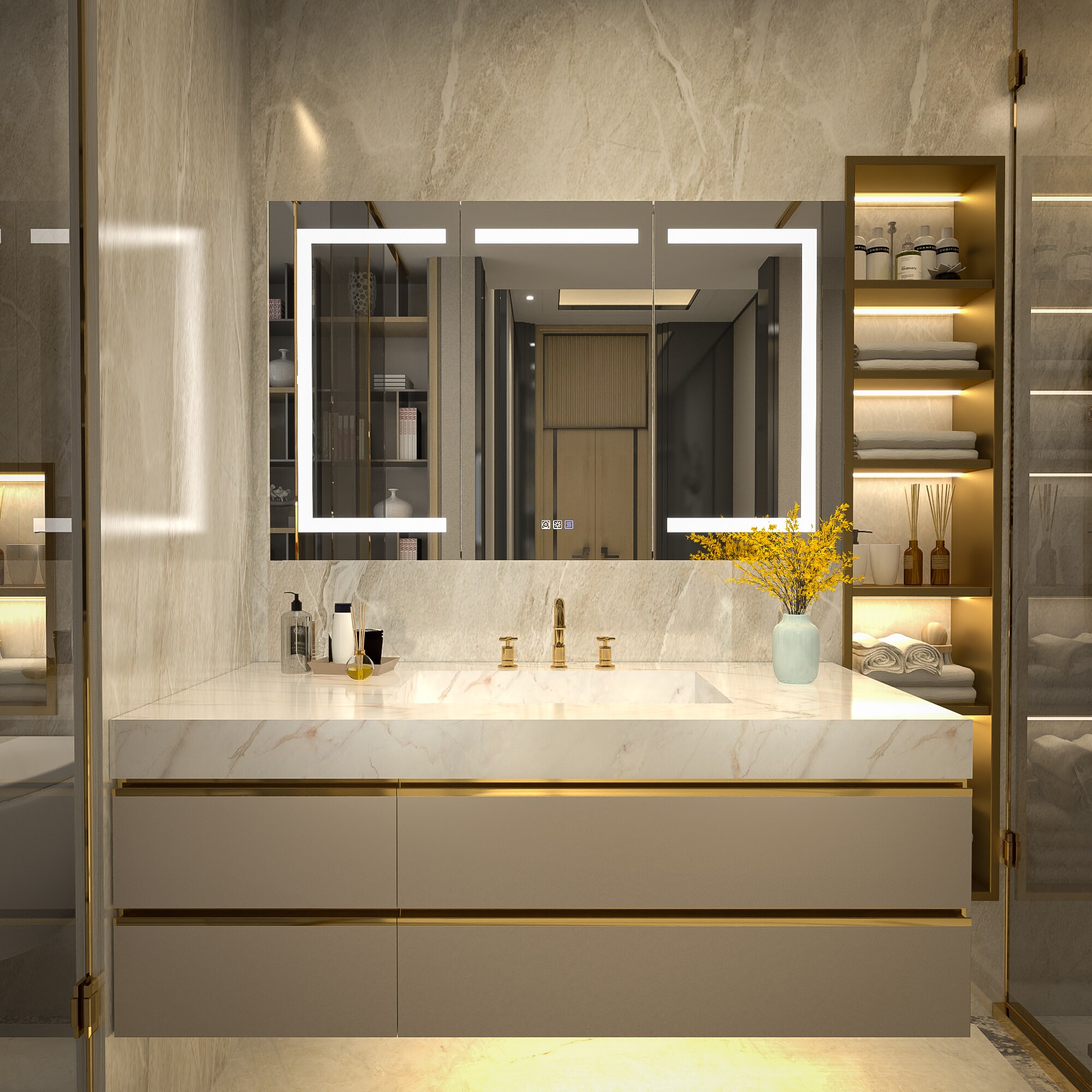 ExBrite MC3636V11DX Bathroom-Medicine-Cabinets - View #3