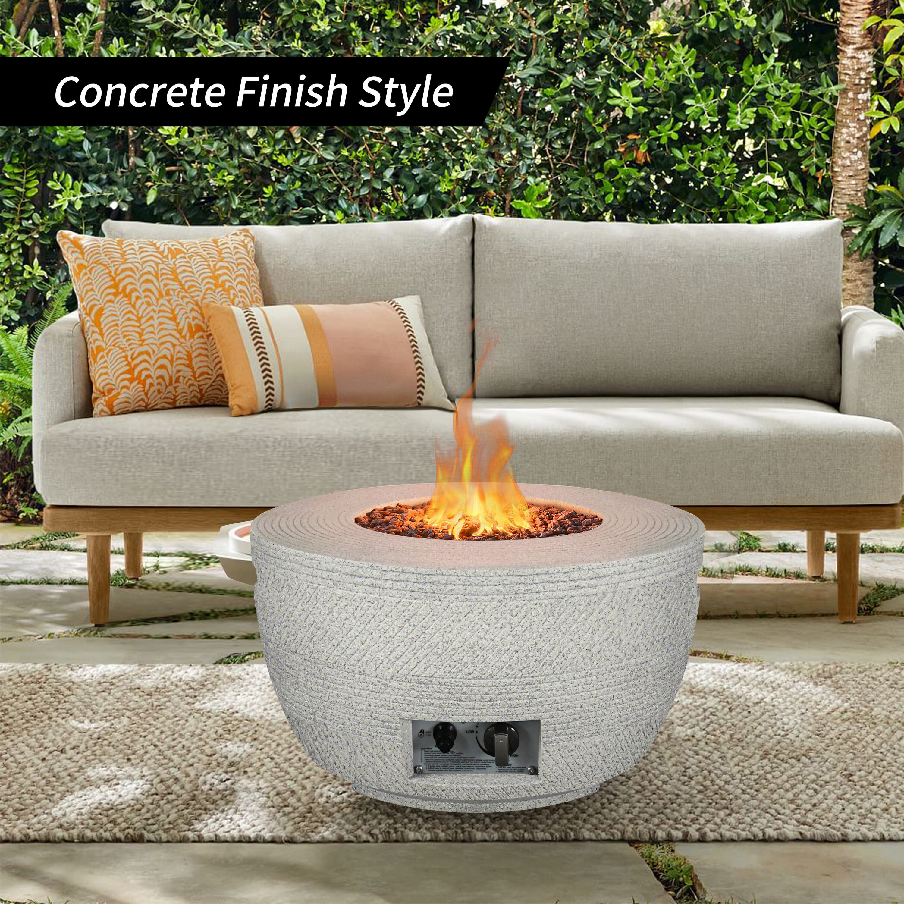 KANTE BTW01-C91959 Outdoor-Gas-Firepits - View #6