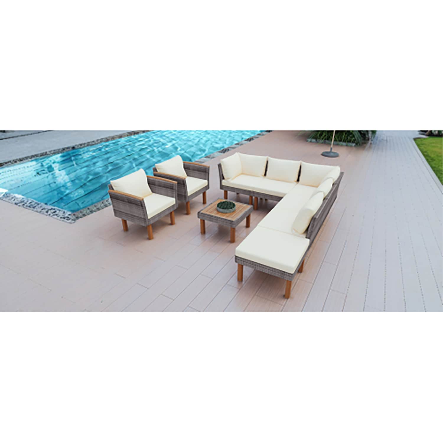 GZMR GM-GO-08AAA Patio-Conversation-Sets - View #2