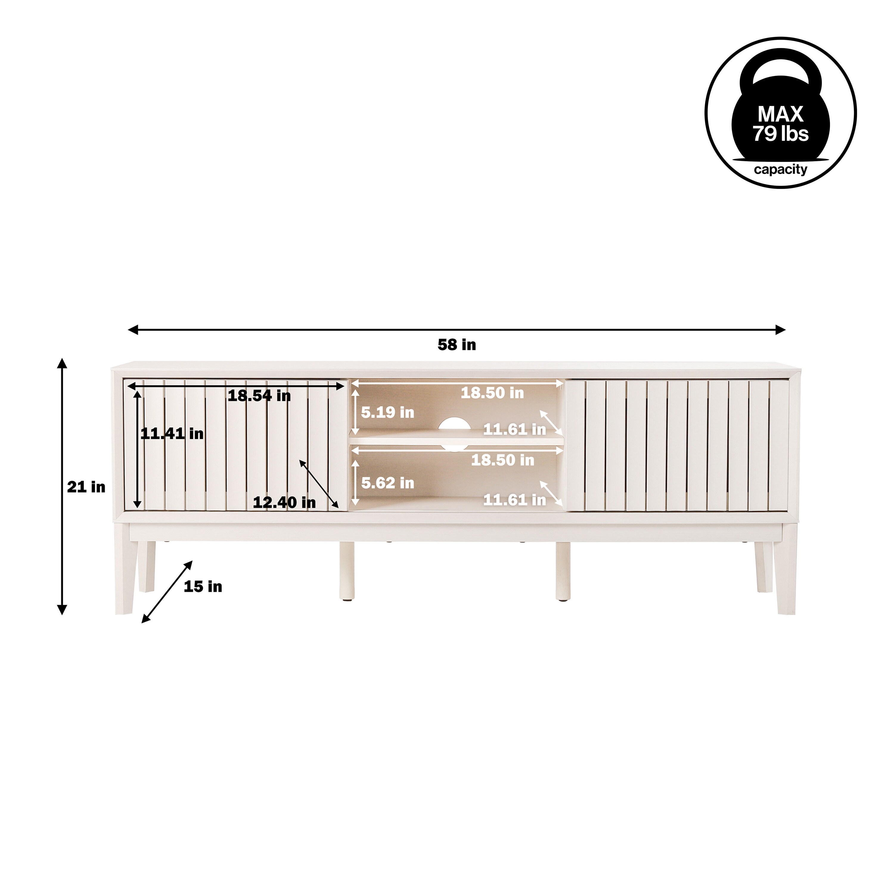 JONATHAN  Y TVS1000C Tv-Stands - View #10