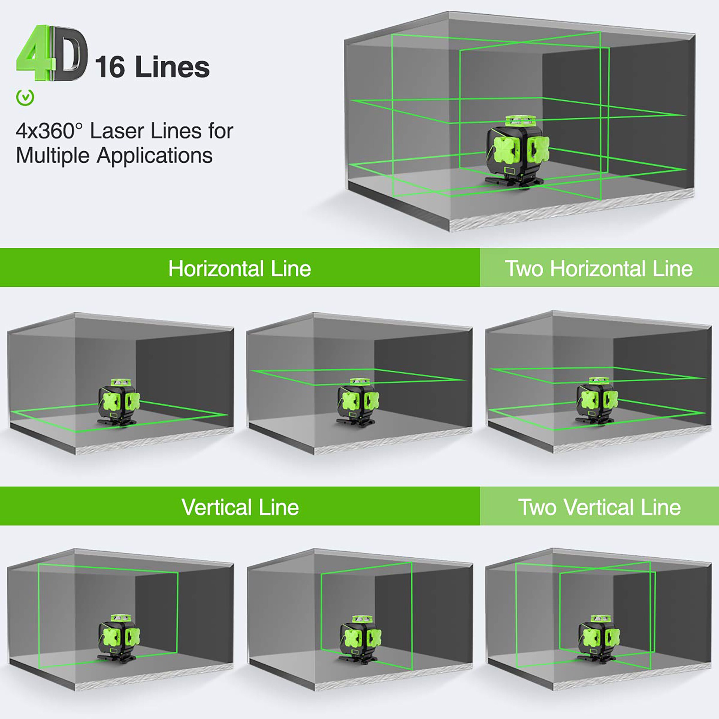 UniversalLevel 2 Cross Line Laser