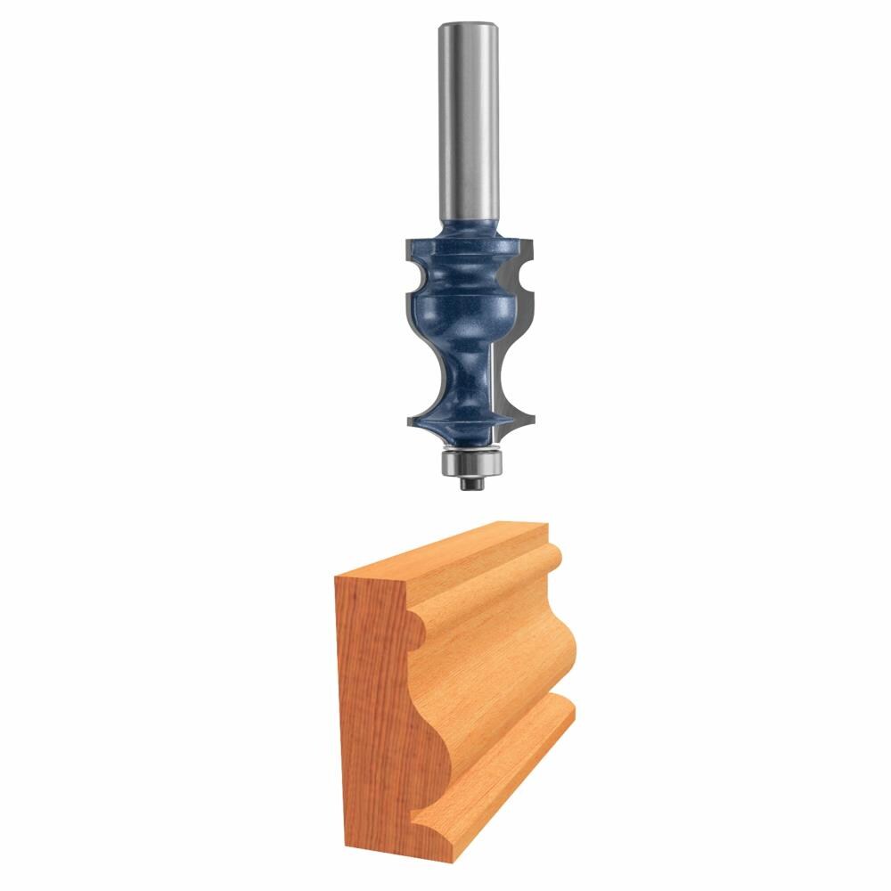 Bosch 84621M 3/8-in Carbide-Tipped Ogee and Bead Router Bit