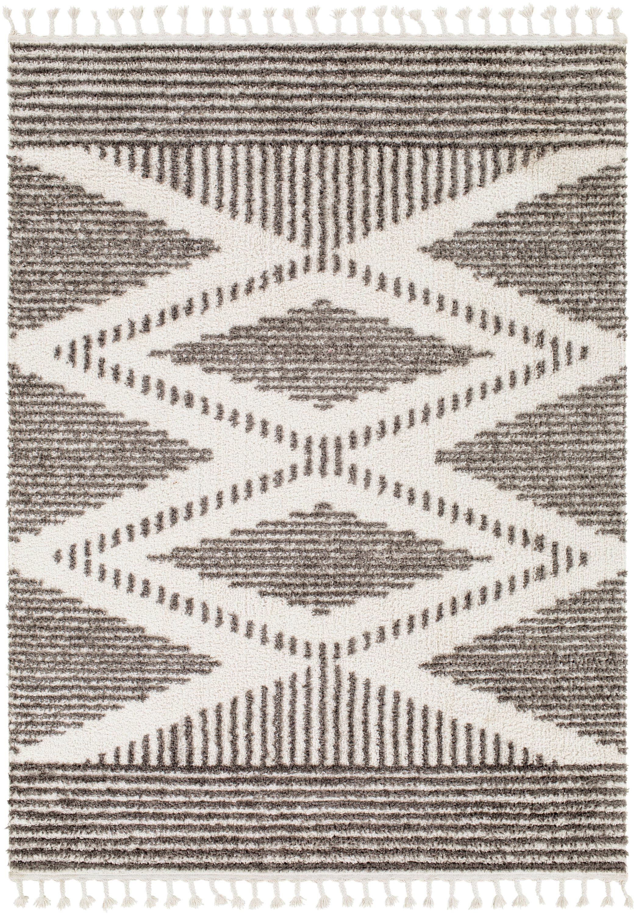 Artistic Weavers AHB2300-679 Alhambra 7 X 9 (ft) Charcoal Indoor Geometric Global Area Rug