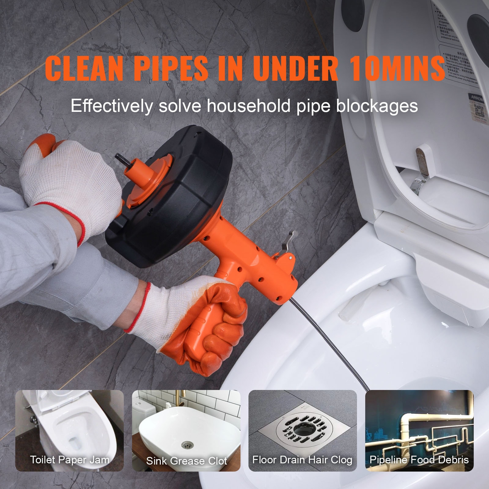 VEVOR SCJXKSC25FT101553V0 Machine-Augers - View #2