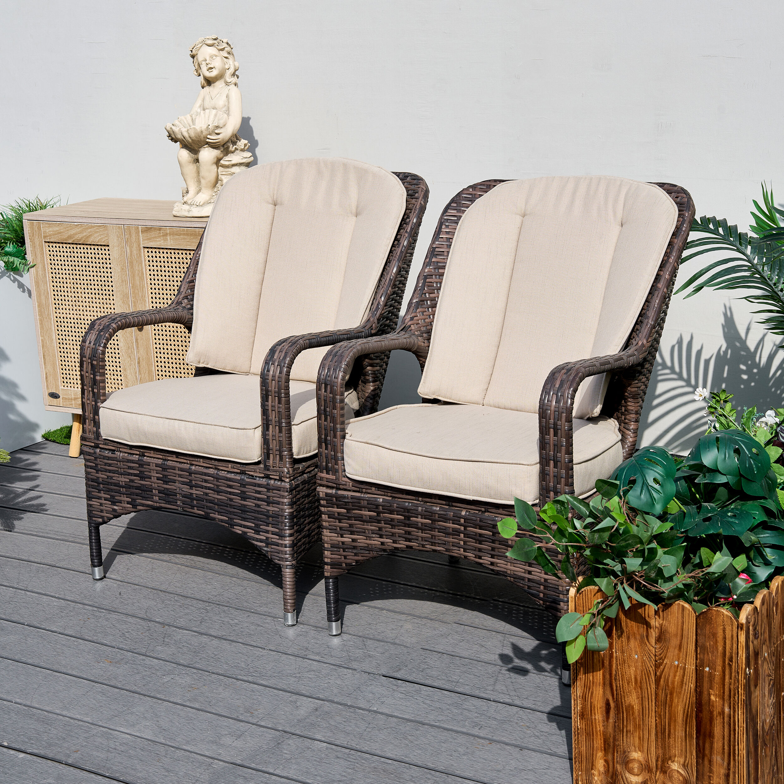 Moda Furnishings CMAC-009-B Patio-Chairs - View #3