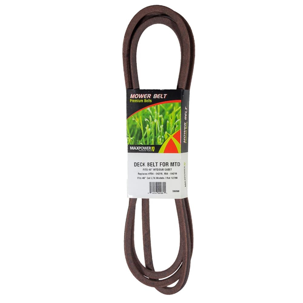 MaxPower 46 Deck Belt for Push Lawn Mowers in the Lawn Mower Belts