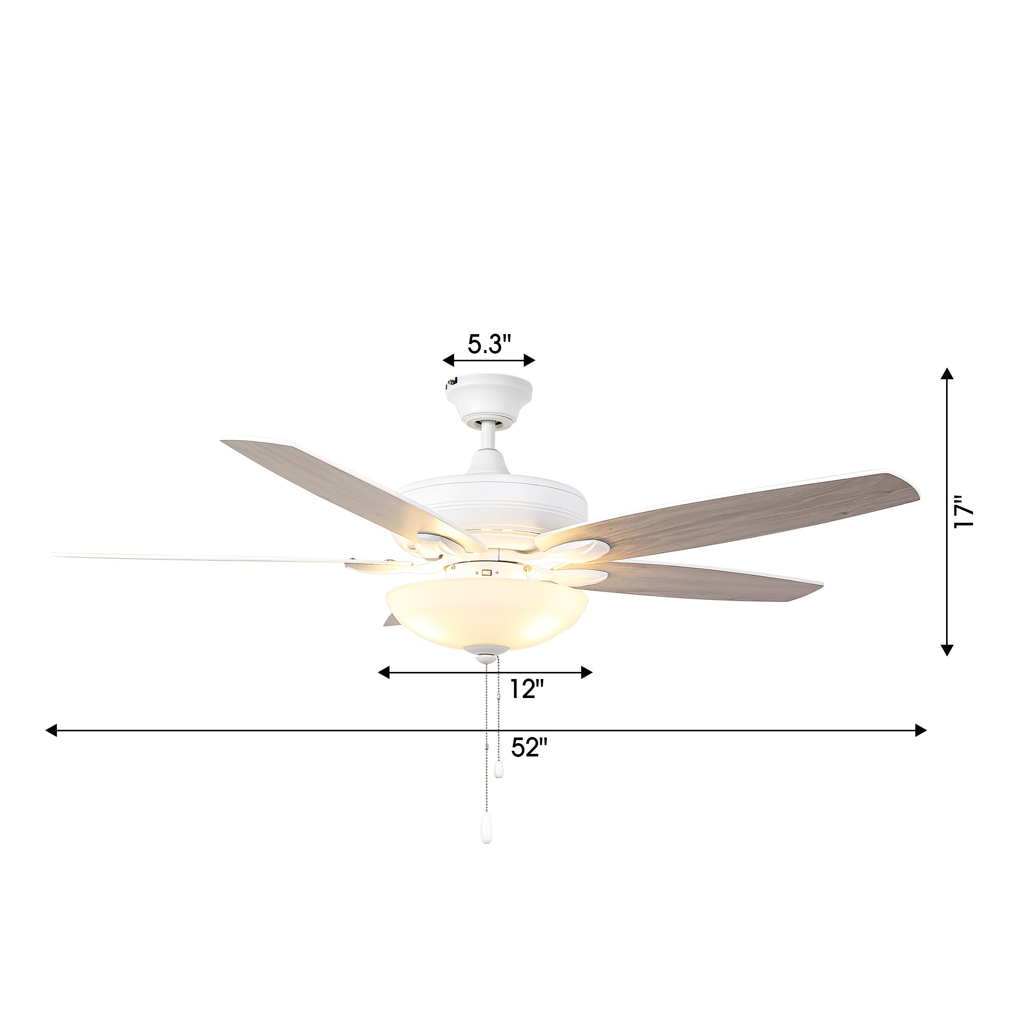 Matrix Decor CF717WSW02 Ceiling-Fans - View #3