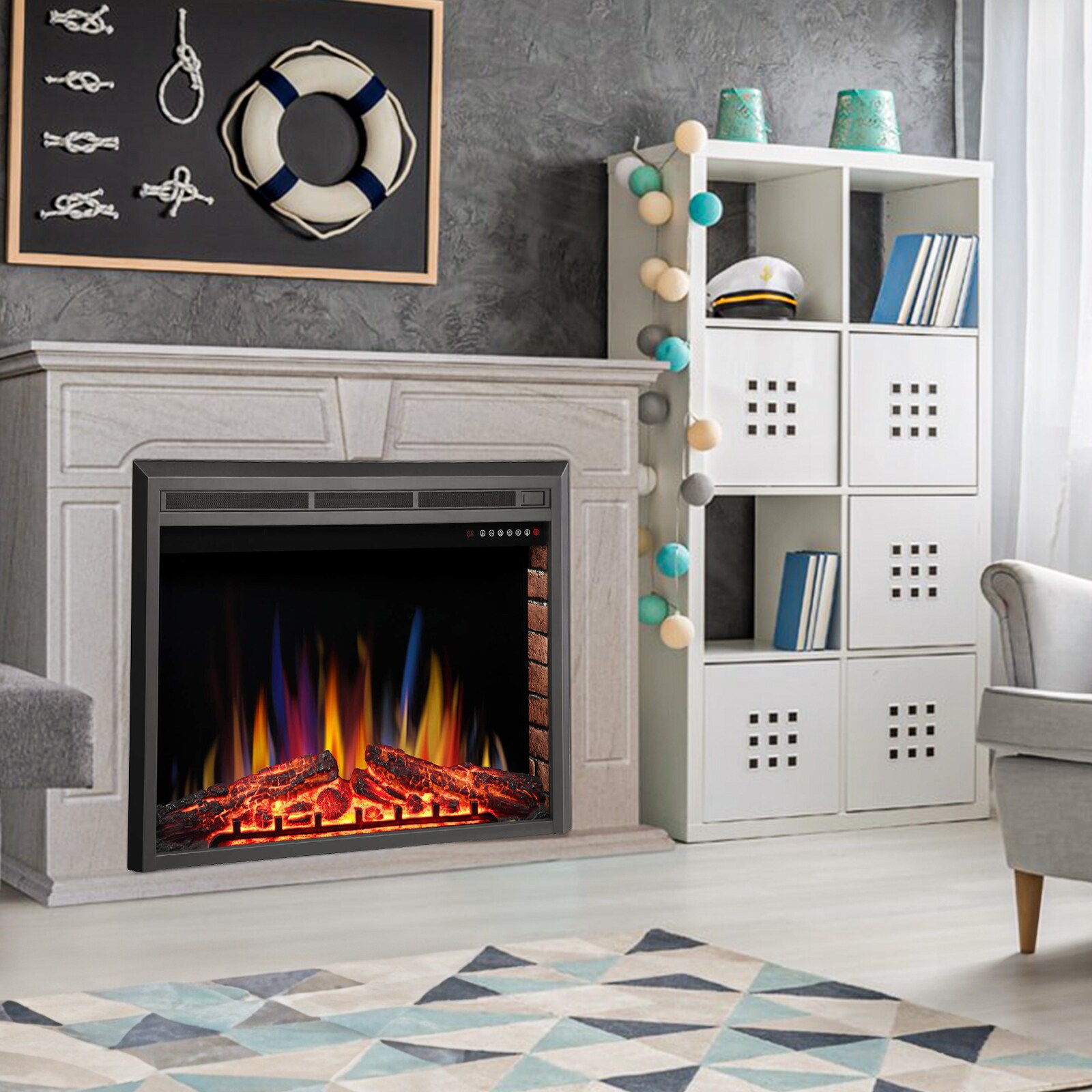 BANSA ROSE LLGBK041702 Electric-Fireplace-Fireboxes - View #10