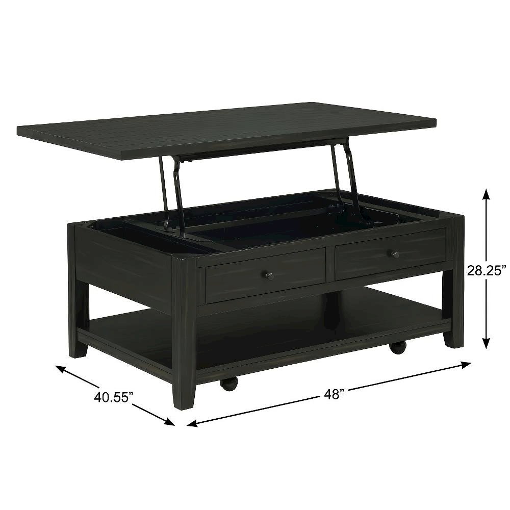 FurniFact BO4035173WHT Coffee-Tables - View #4