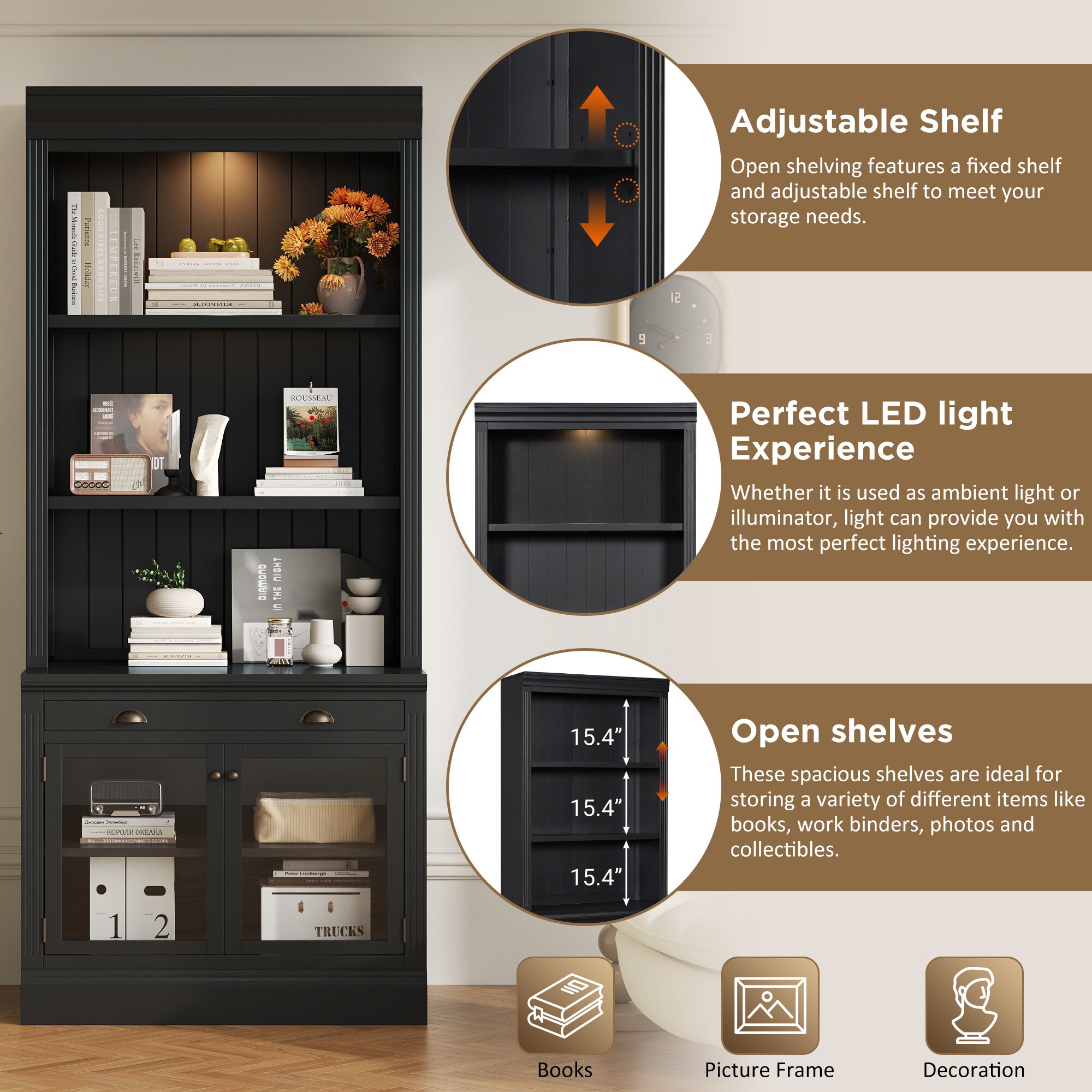 LOVMOR SF-Y-N751S280595B bookcases - View #6