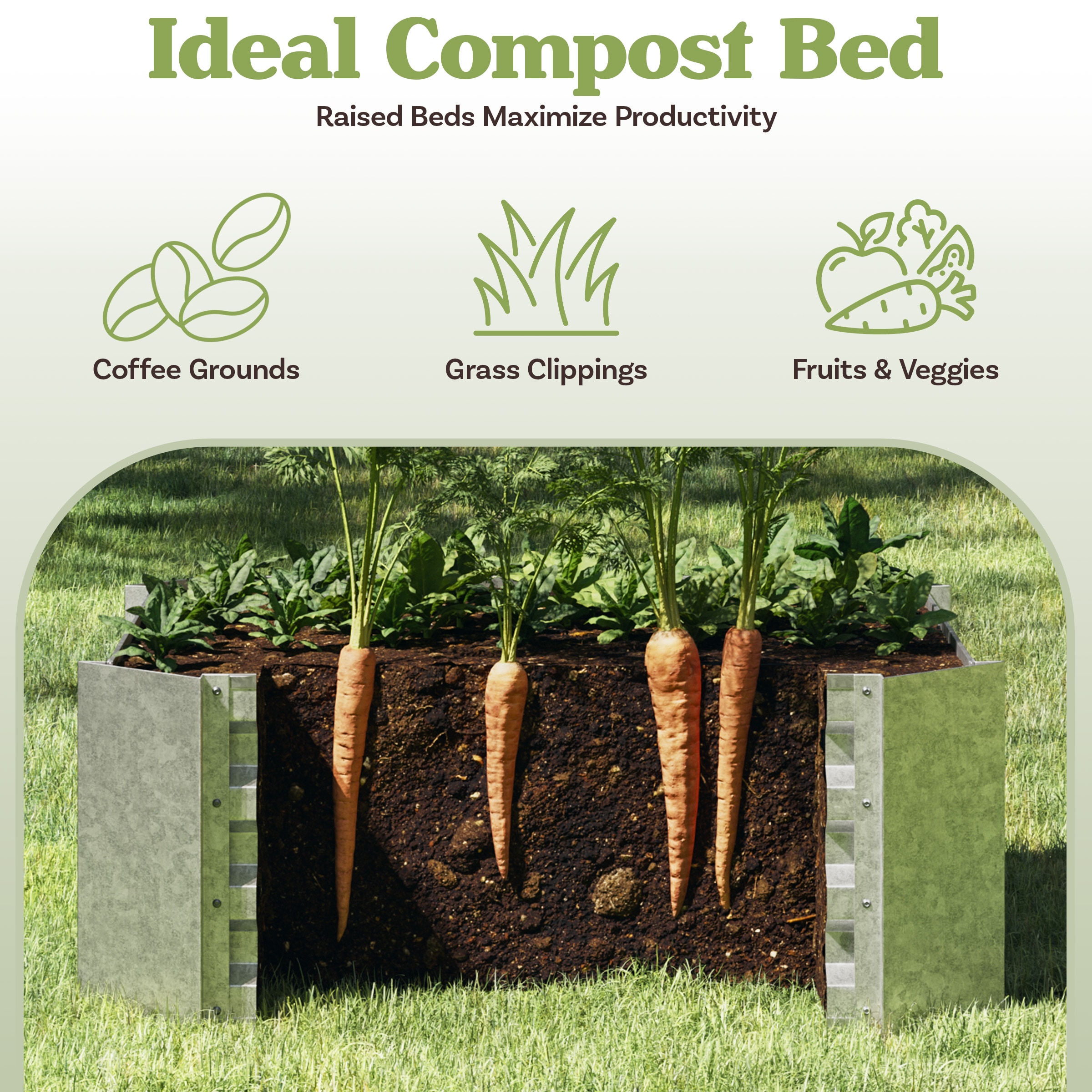 Nature Spring 677927PYA Raised-Garden-Beds - View #3