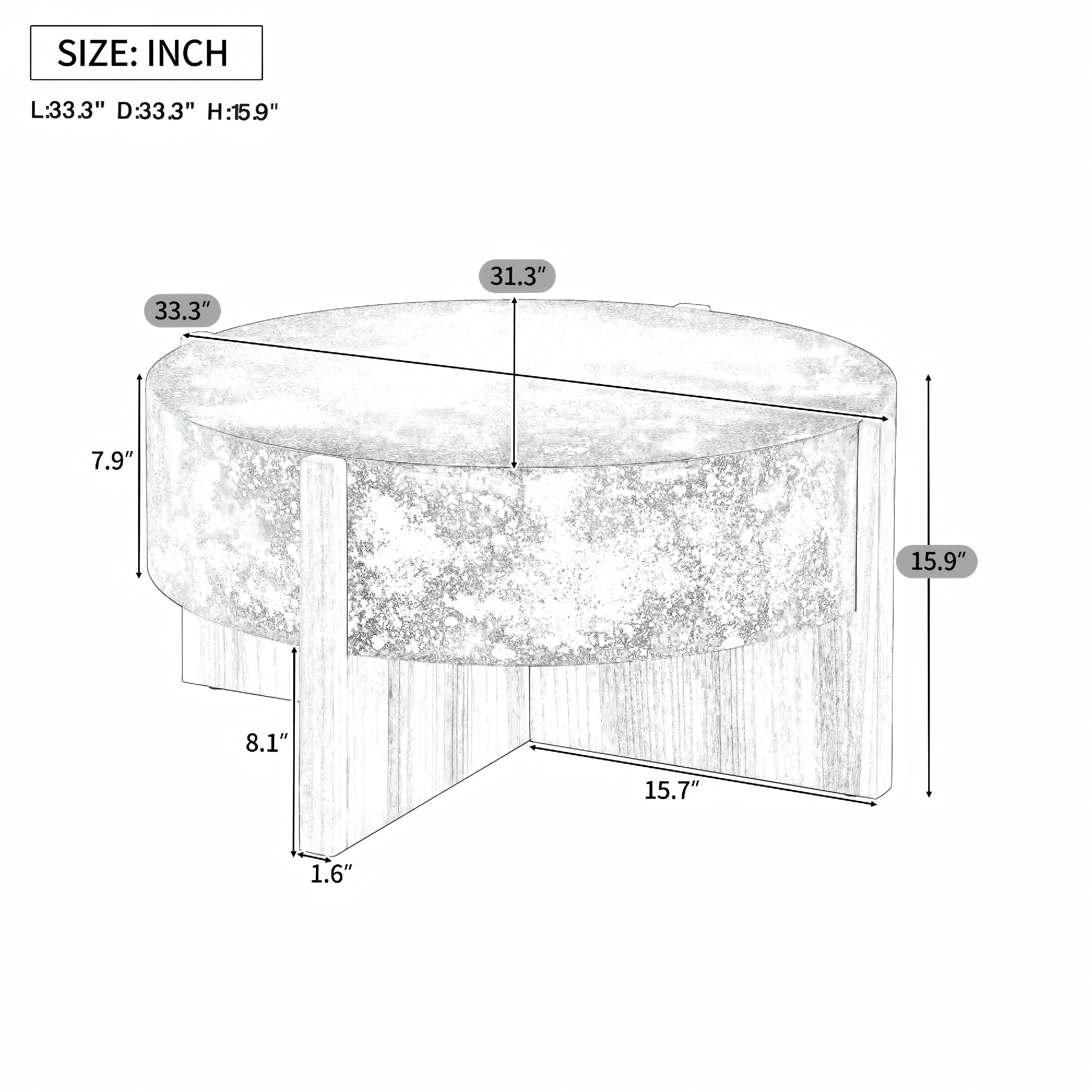 ModernLuxe L3P-N760P404167D Coffee-Tables - View #7