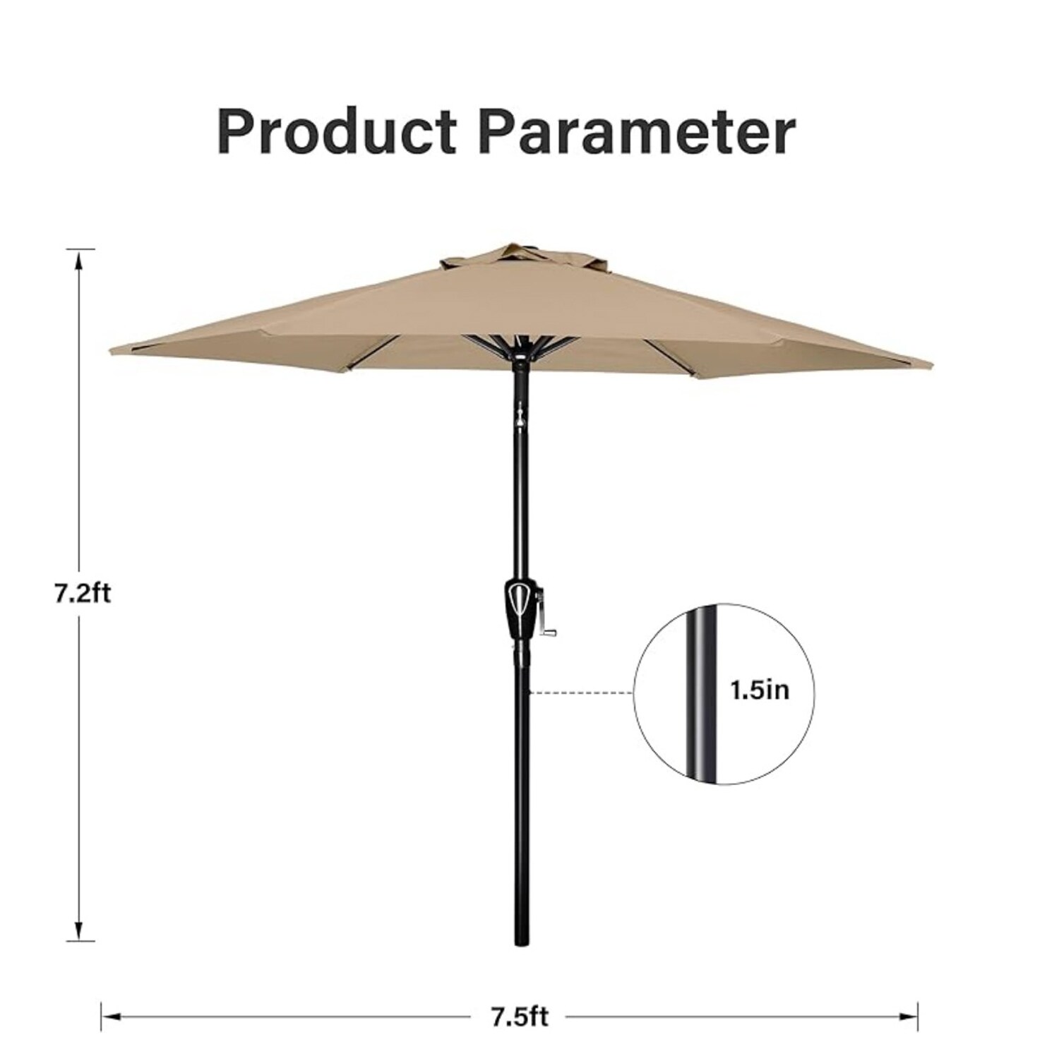 AHIOU HOME ZAAHG-P227349UM Umbrellas-2 - View #4