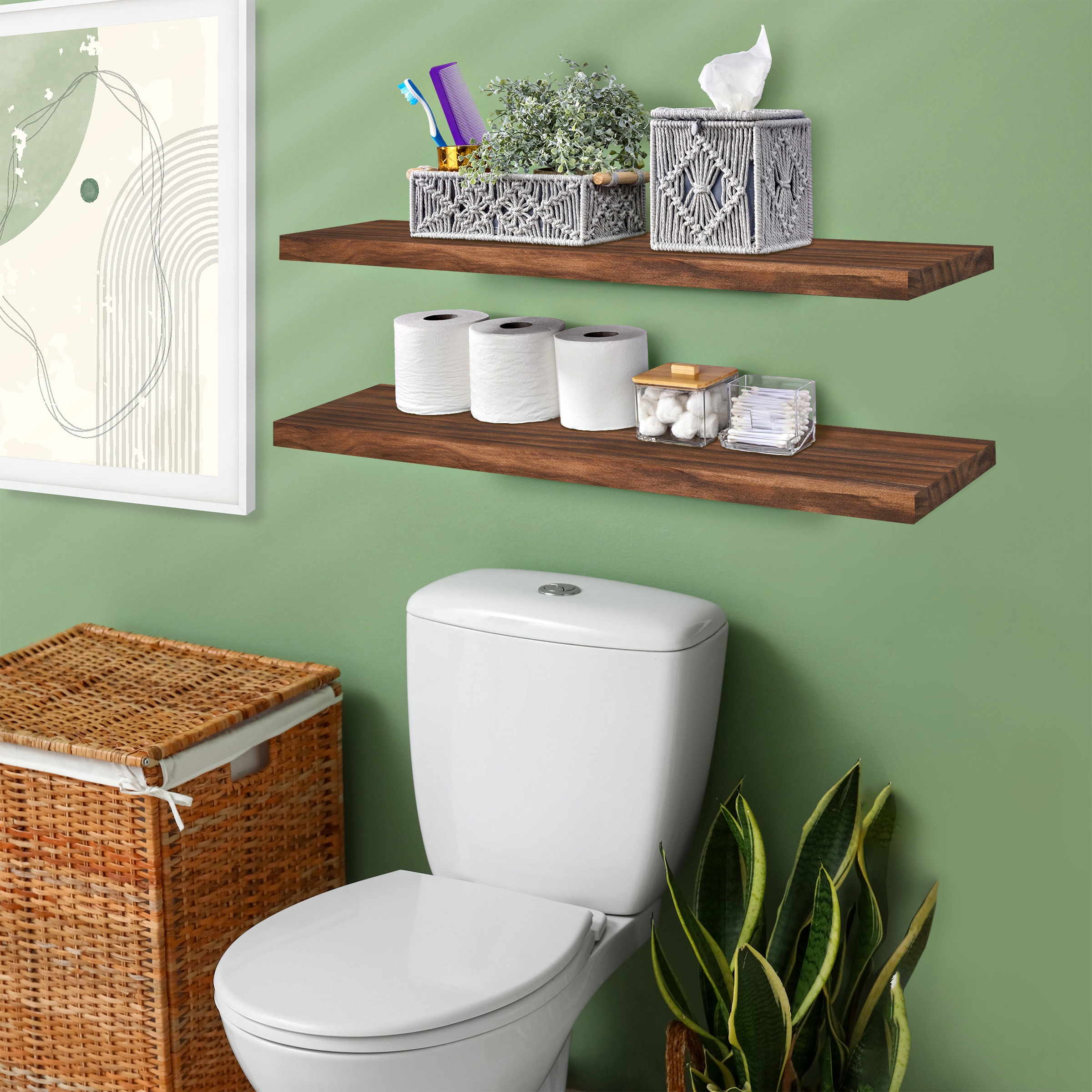 SORBUS 192405033537 Wall-Mounted-Shelving - View #3