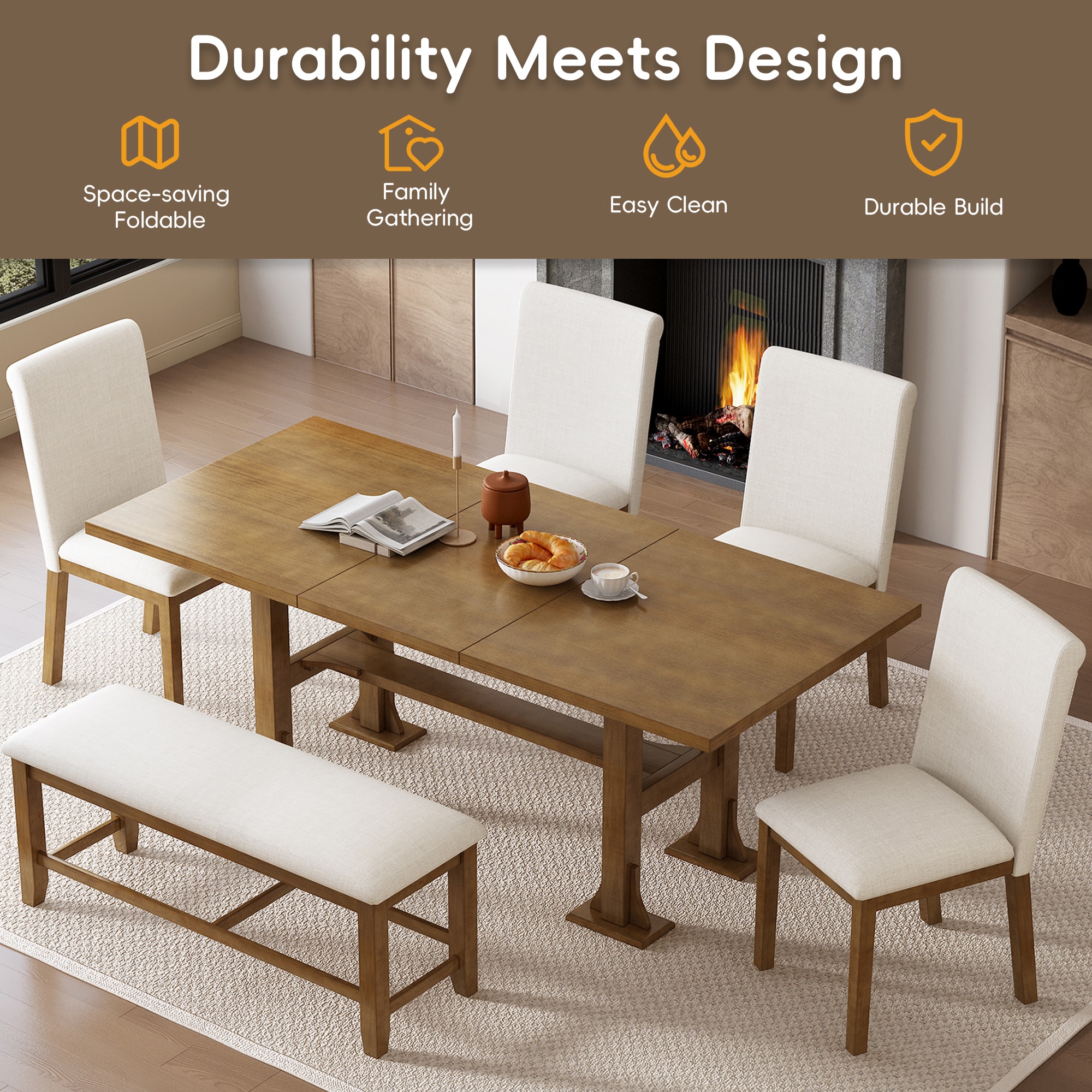 Bybafun YA0100209 Dining-Sets - View #3