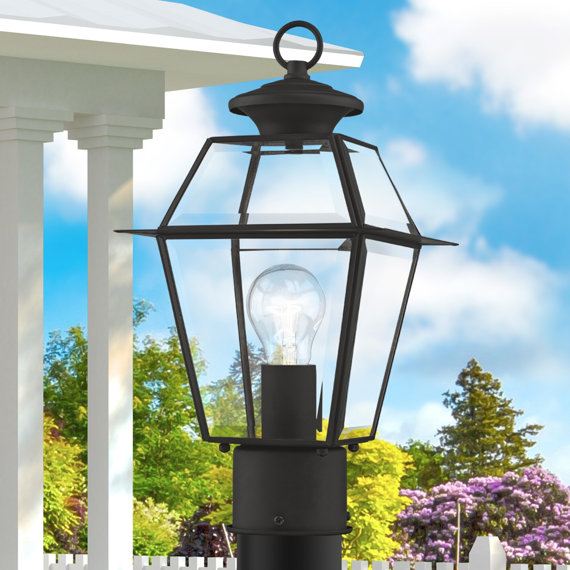 Livex Lighting 2182-04 Post-Lights - View #2
