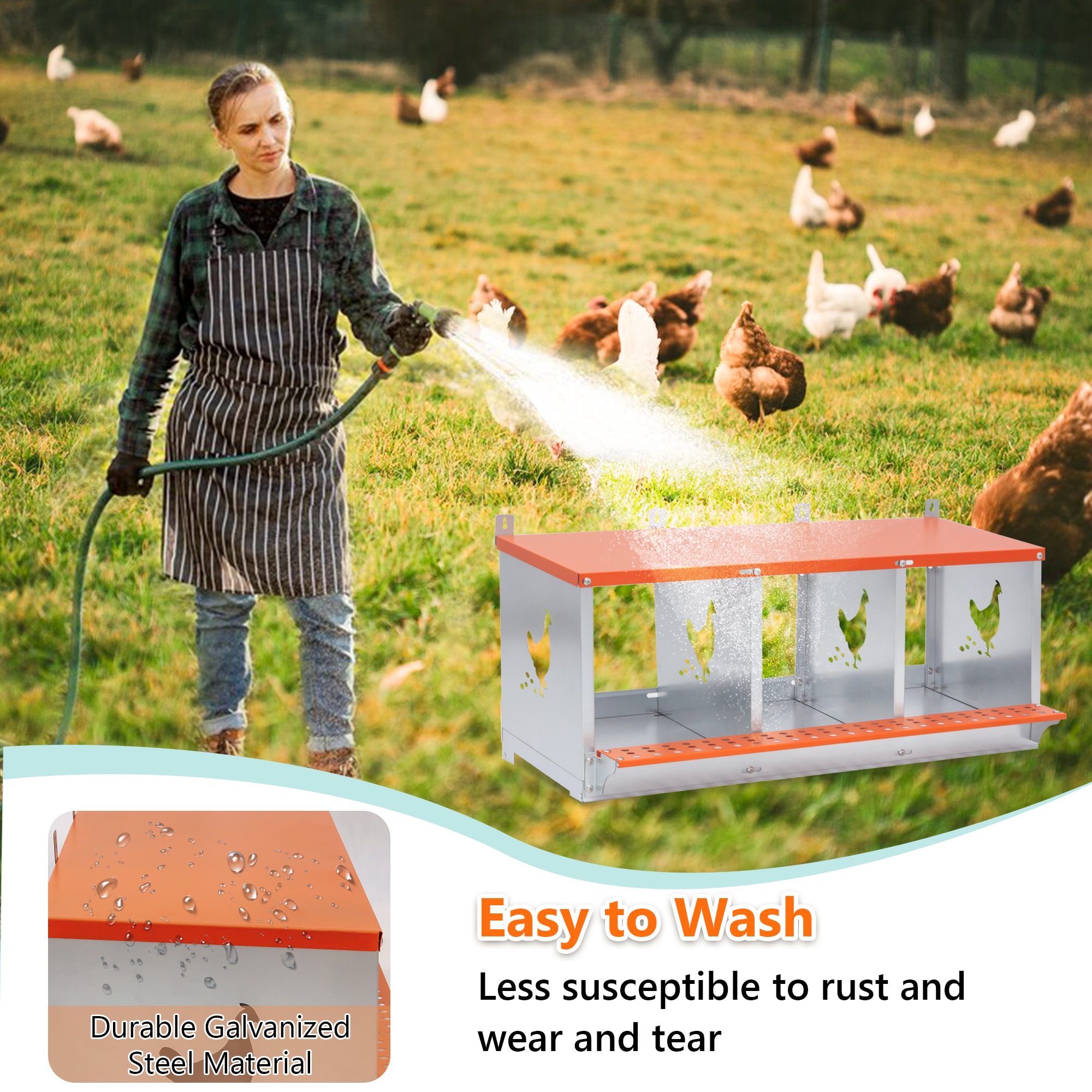 Tatayosi T-2P355408 Chicken-Coops-Rabbit-Hutches - View #7