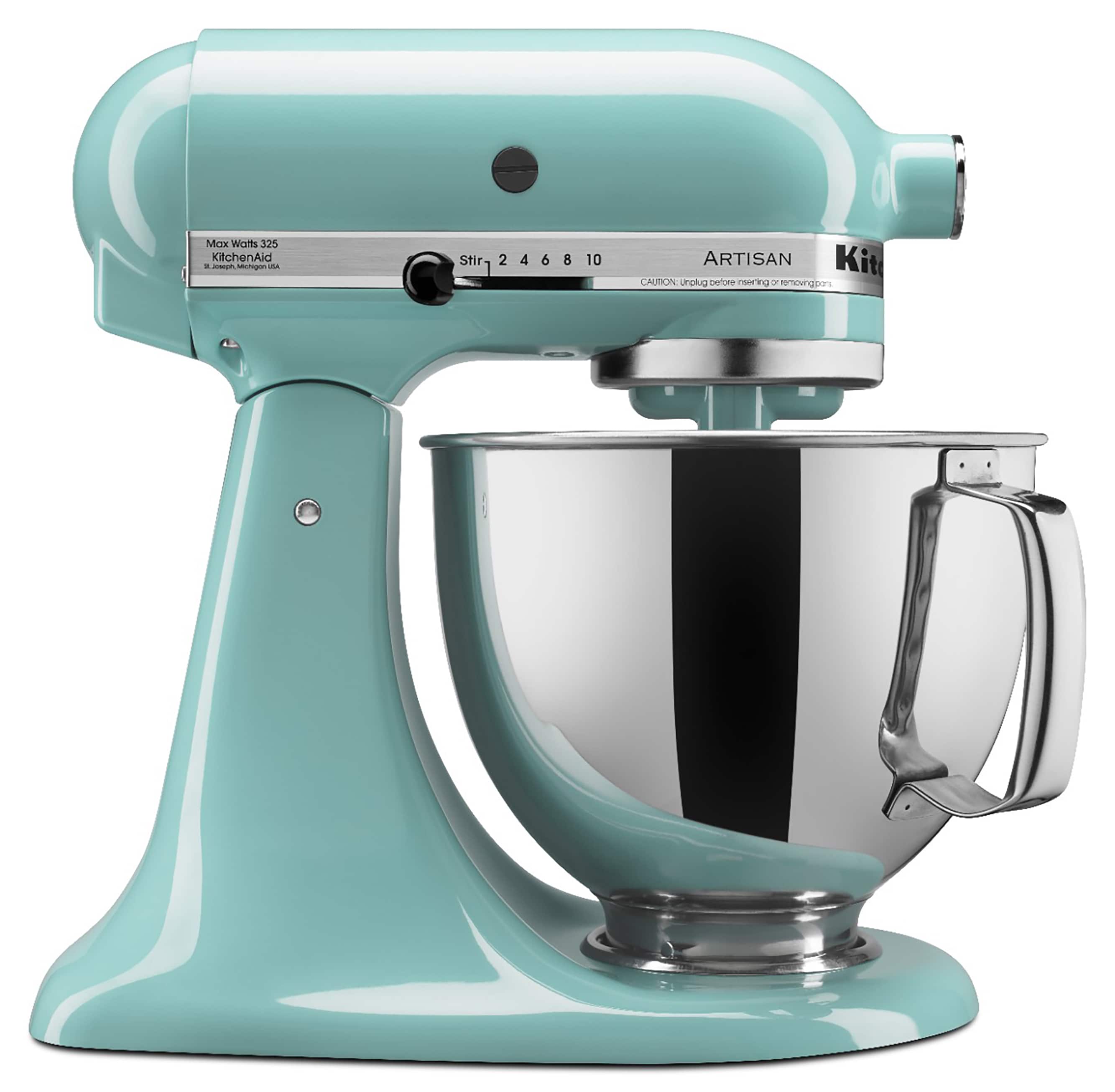 KitchenAid KSM150PSAQ Artisan Aqua Sky 5-Quart Tilt-head Stand Mixer