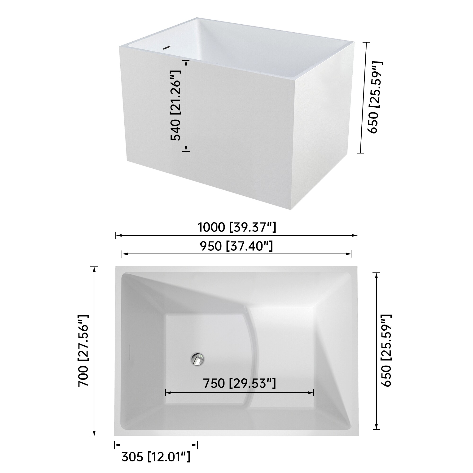 Tahanbath MT2-380647 bathtubs - View #5