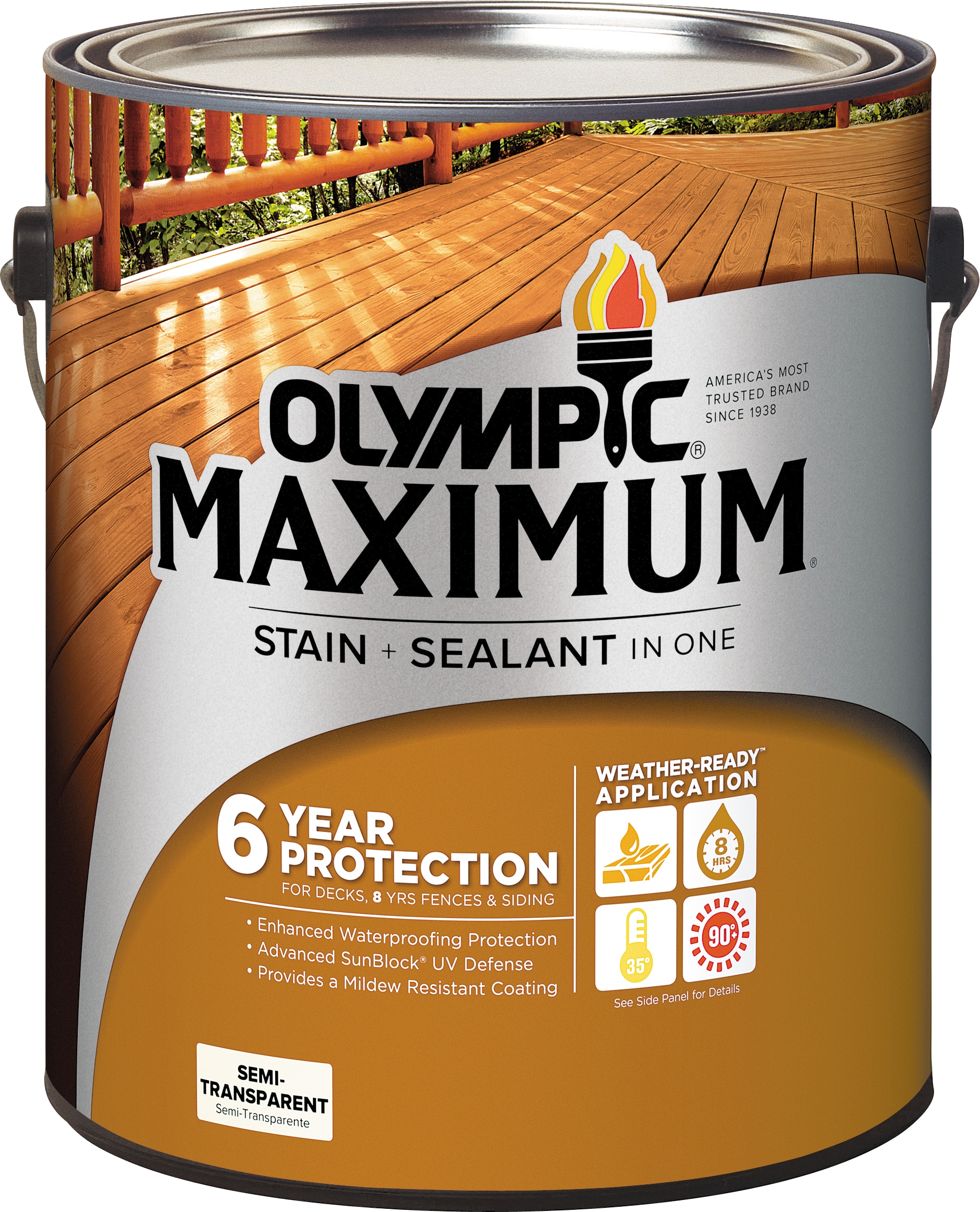 Deep Redwood SC-1052 - Olympic Exterior Red Paint