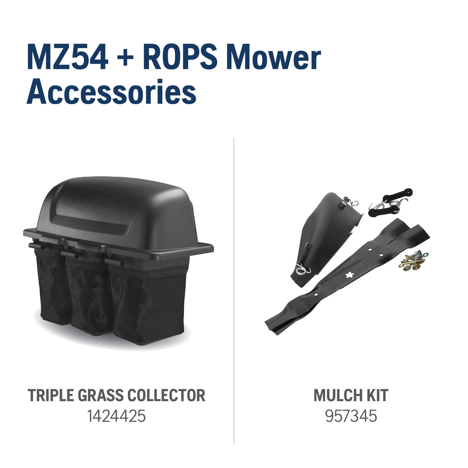 Husqvarna discount mz54 accessories