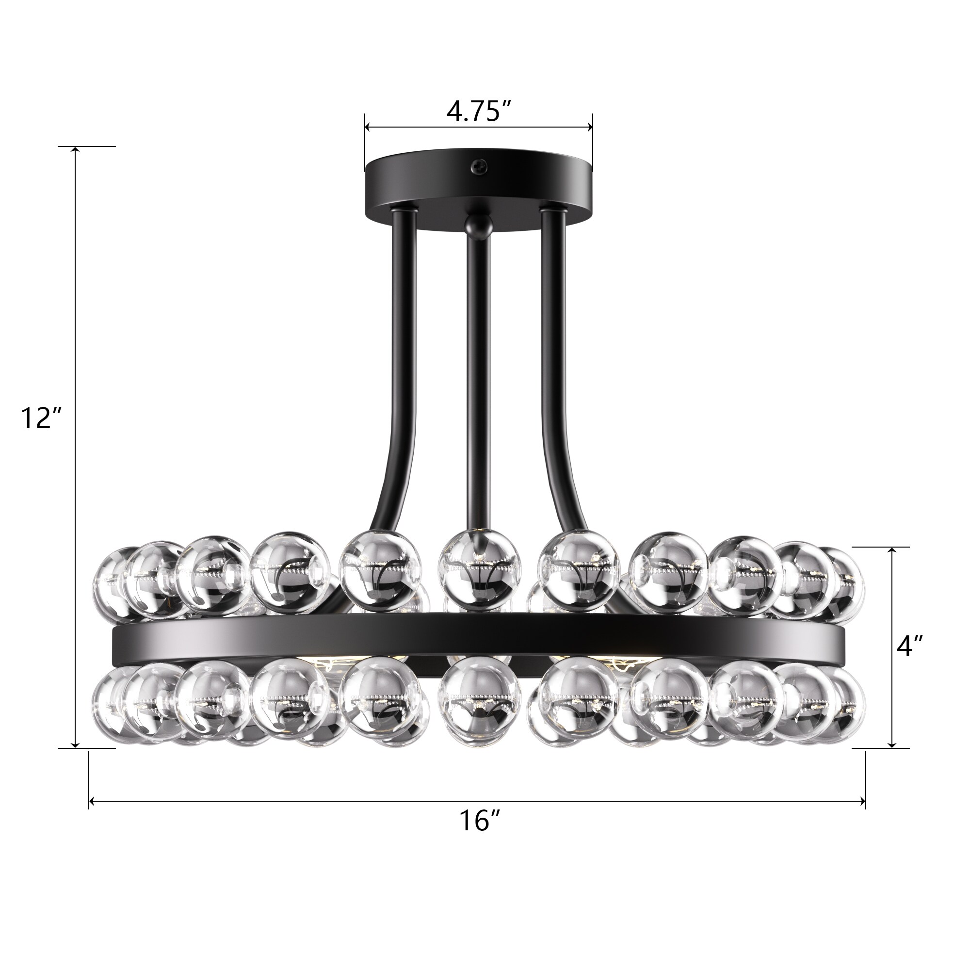 Maxax 29017-C3BK flushmounts - View #6