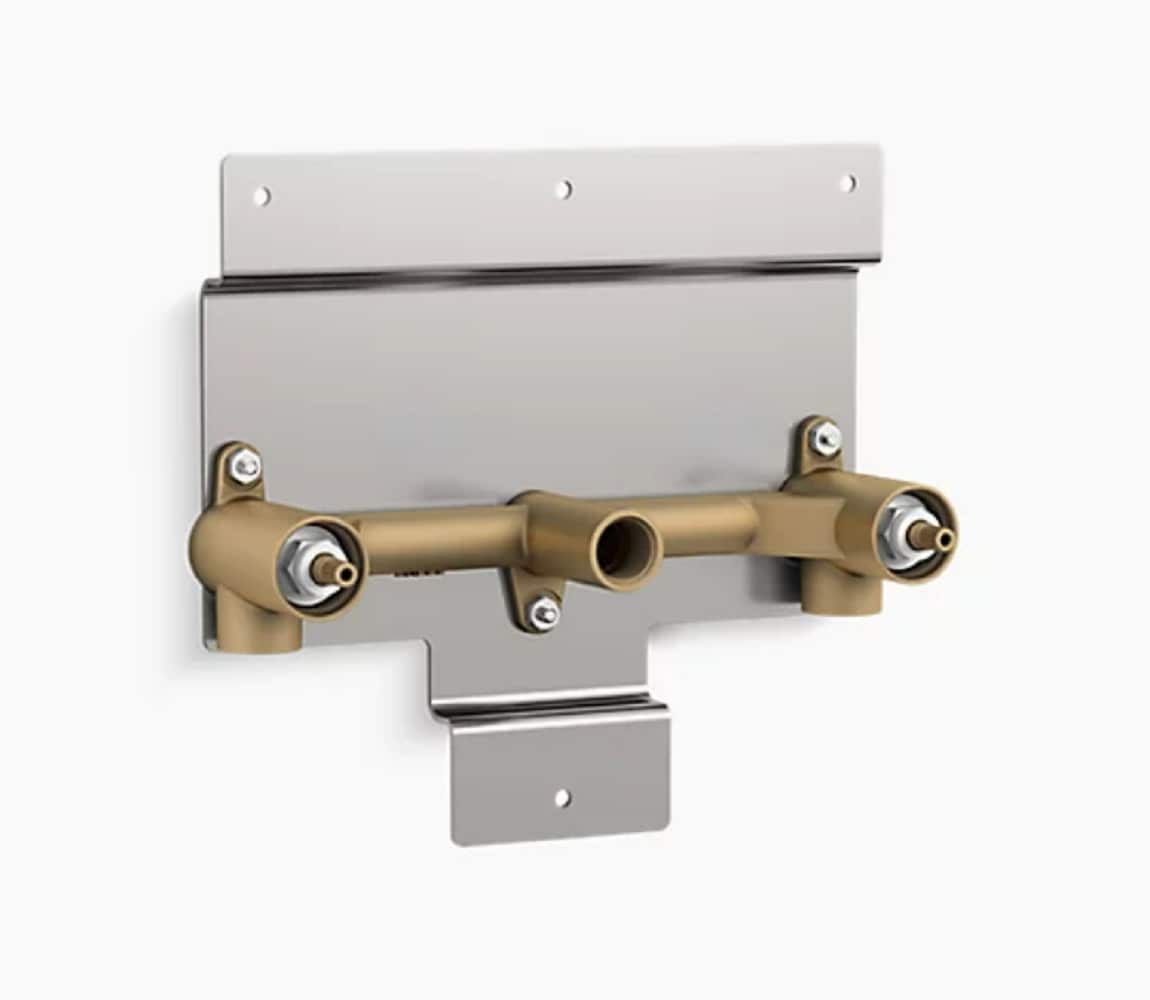 KOHLER K-20716-K-NA Parallel 1/2-in ID FNPT x Brass Wall mount valve
