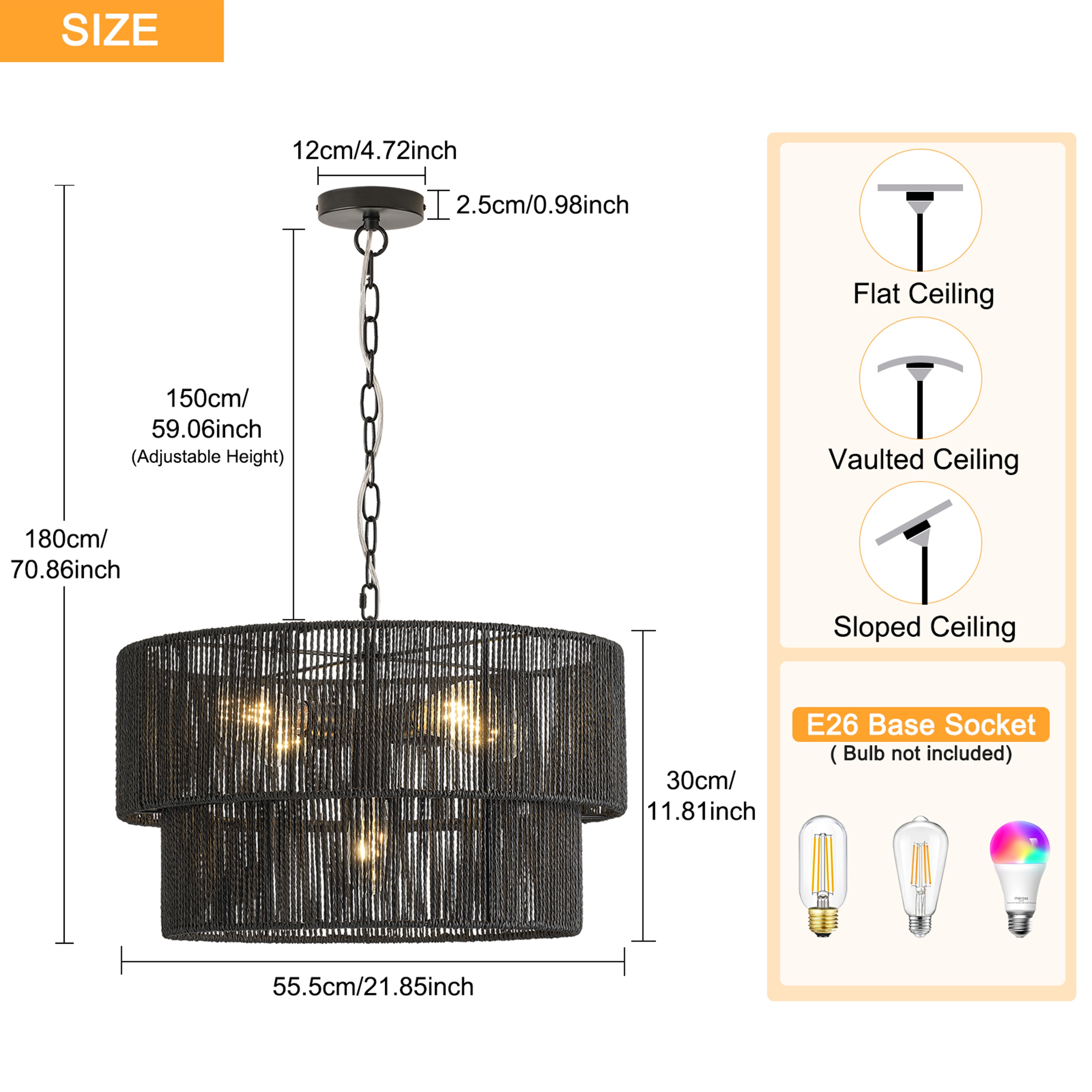 GoYeel ZP075BL05 Pendant-Lights - View #4