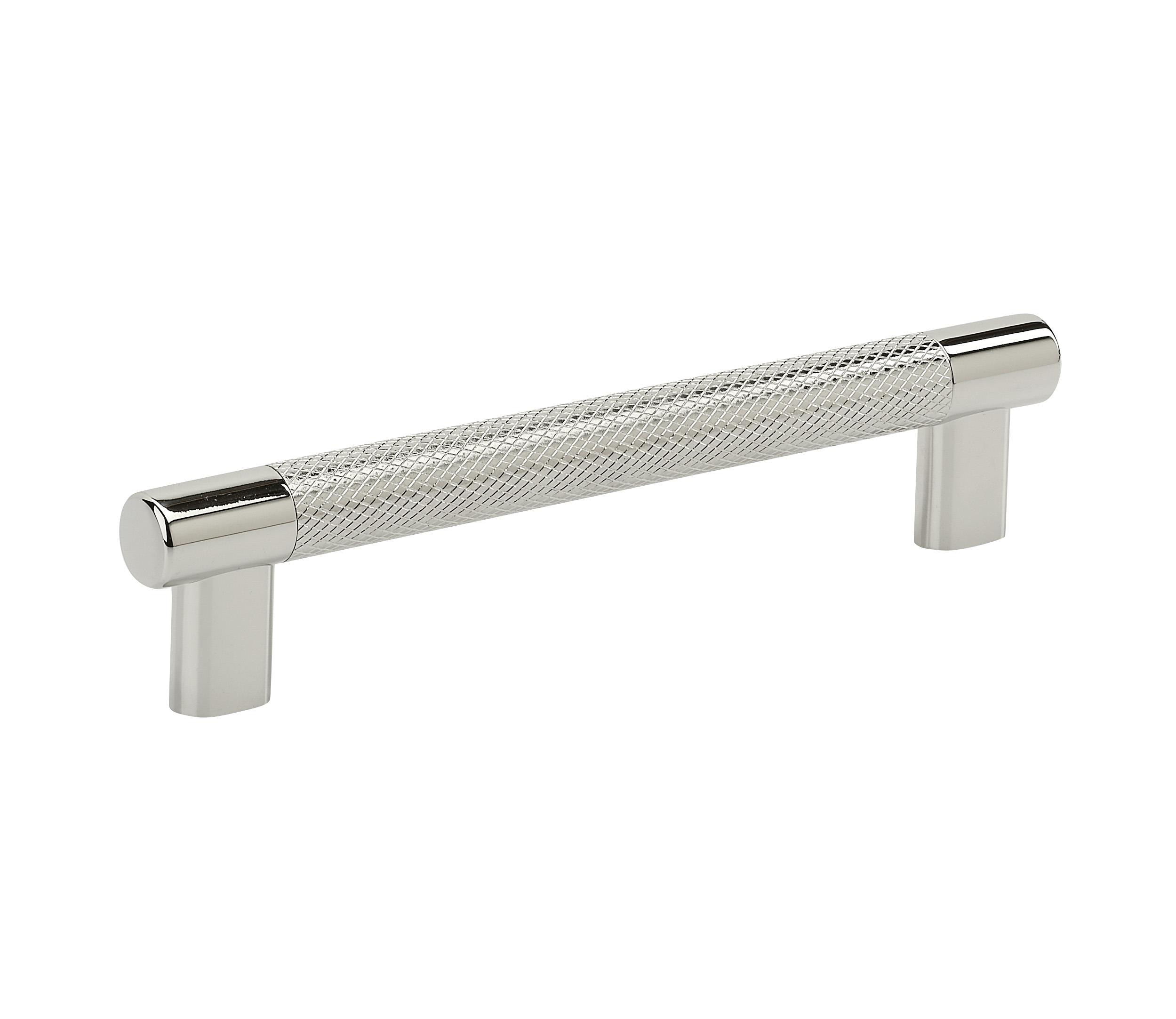 Amerock BP36559PN Bronx 6-5/16-in , 160mm Center to Center Polished Nickel Rectangular Bar