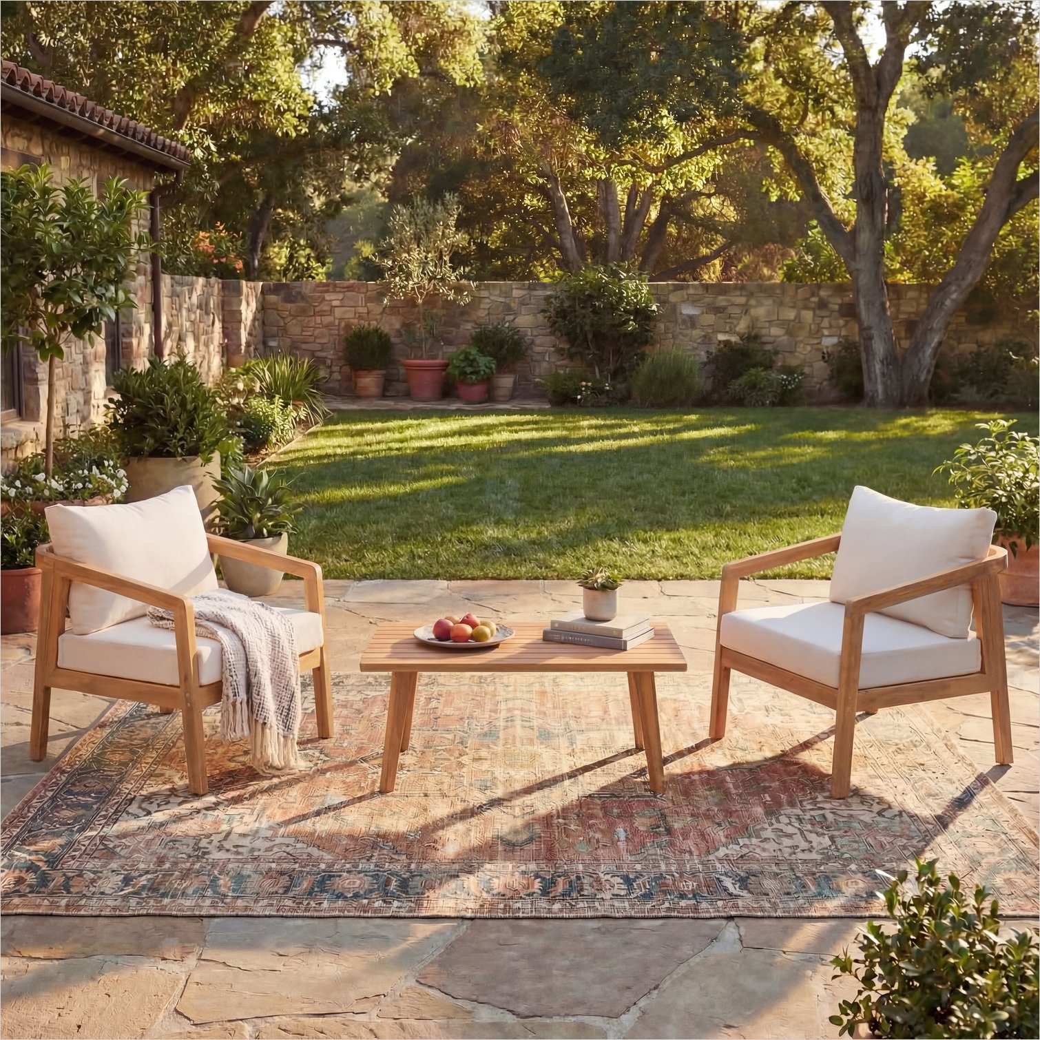 FlowLuxe H7YCELE0E0JE Patio-Conversation-Sets - View #2
