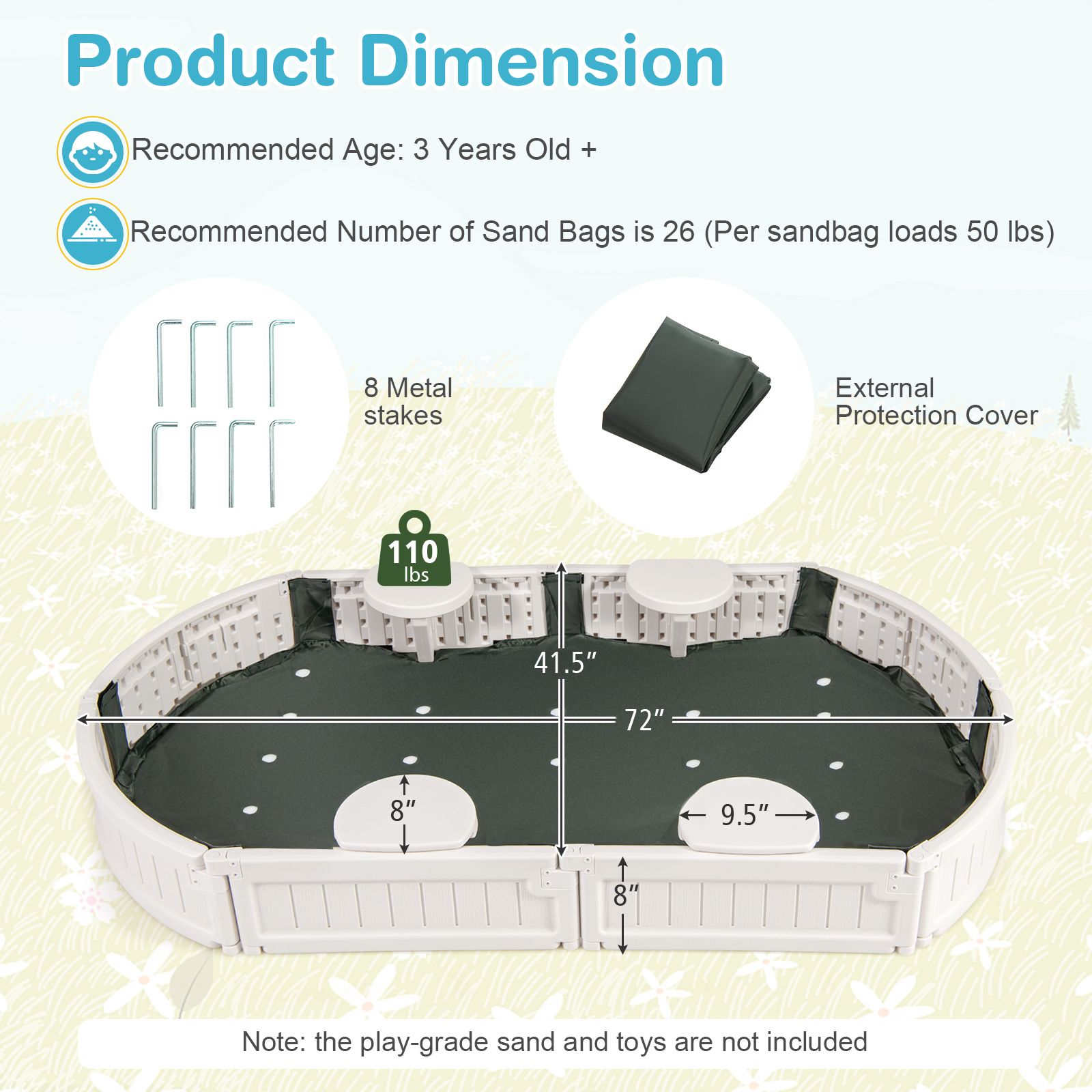 Slickblue D-CO-HW14201PN sandboxes - View #6
