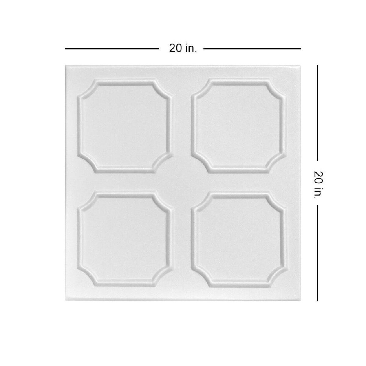 A La Maison Ceilings R01PW-8 Ceiling-Tile - View #9