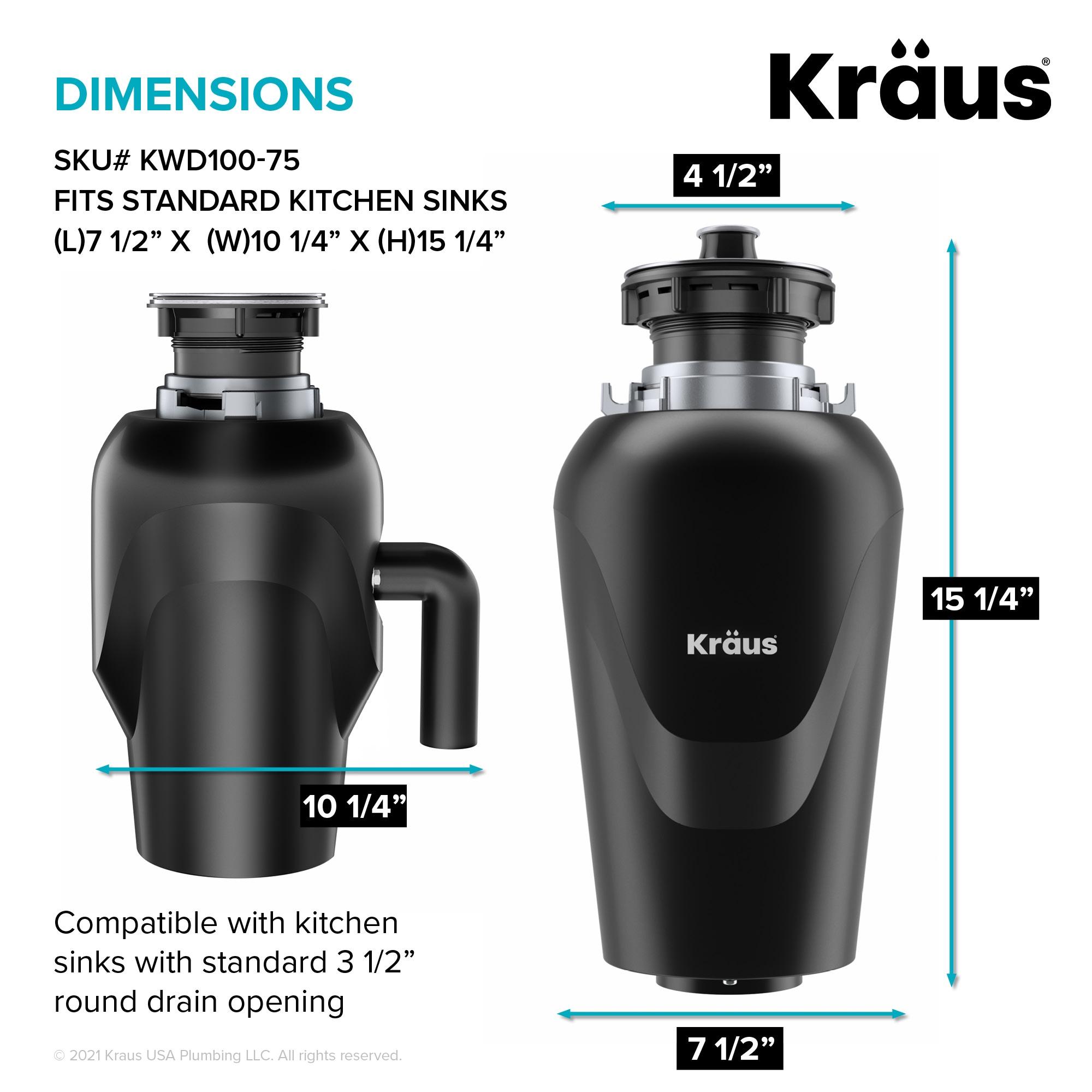Kraus KWT310-30-100-75MB Kitchen-Sinks - View #11