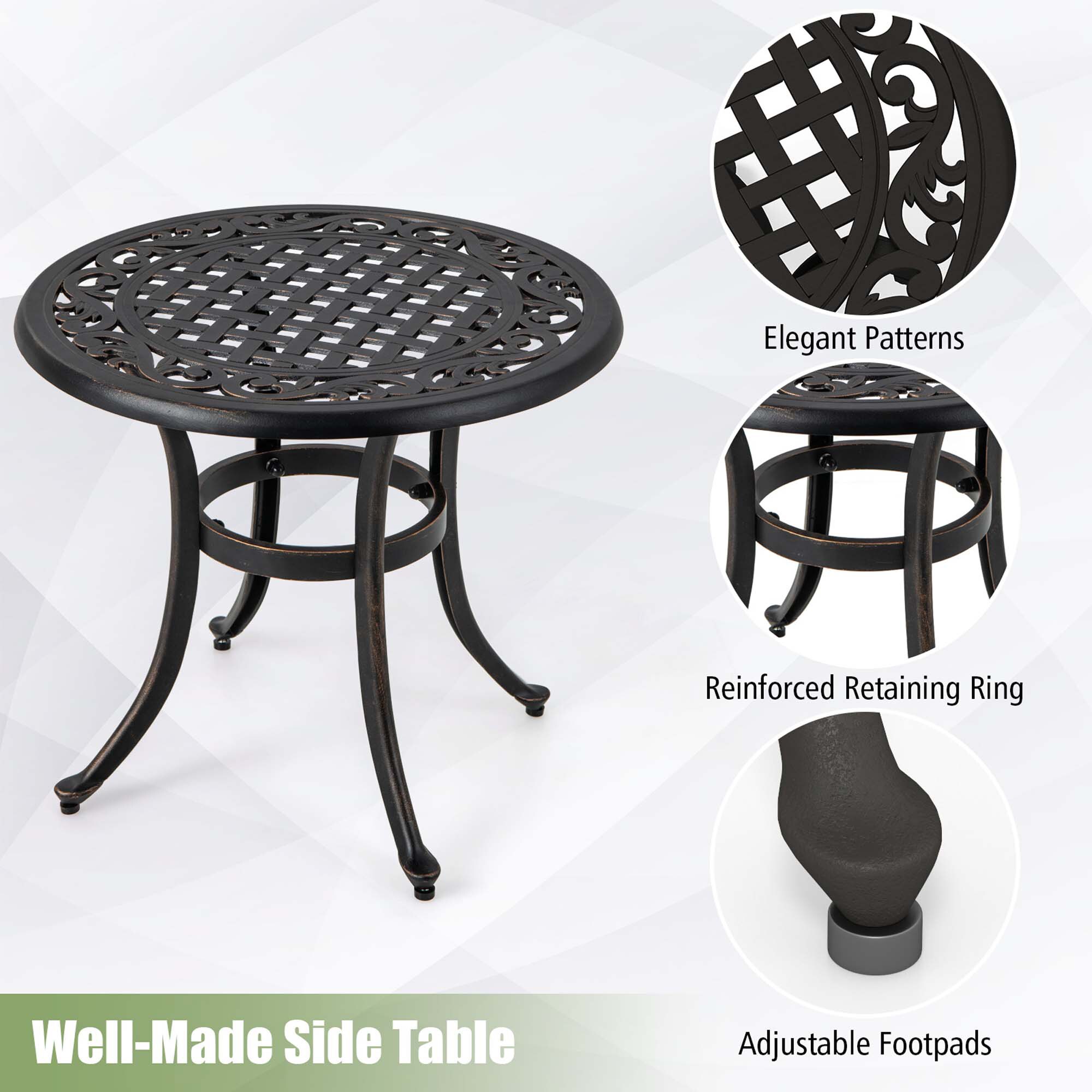 Costway LWS00125 Patio-Tables - View #7