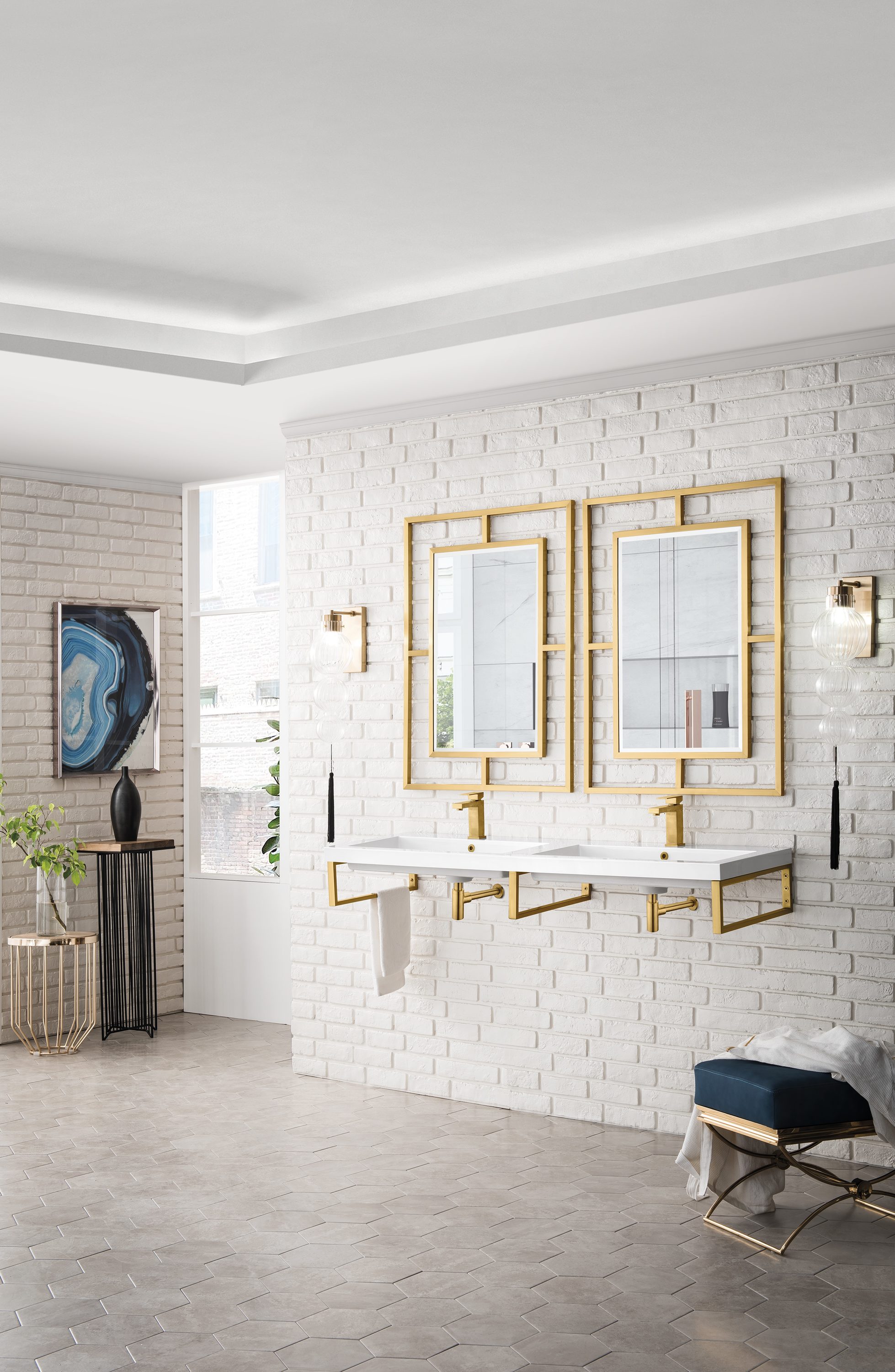 James Martin Vanities 055BK18RGD63WG2 Bath-Sink - View #3