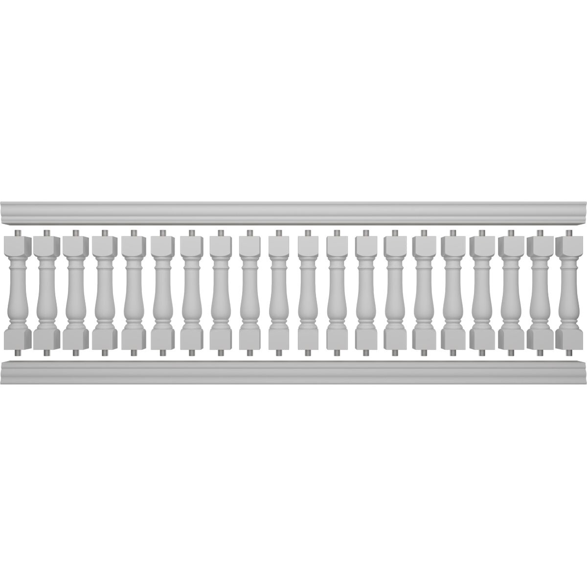 Ekena Millwork BALK42X144OXN railings - View #5
