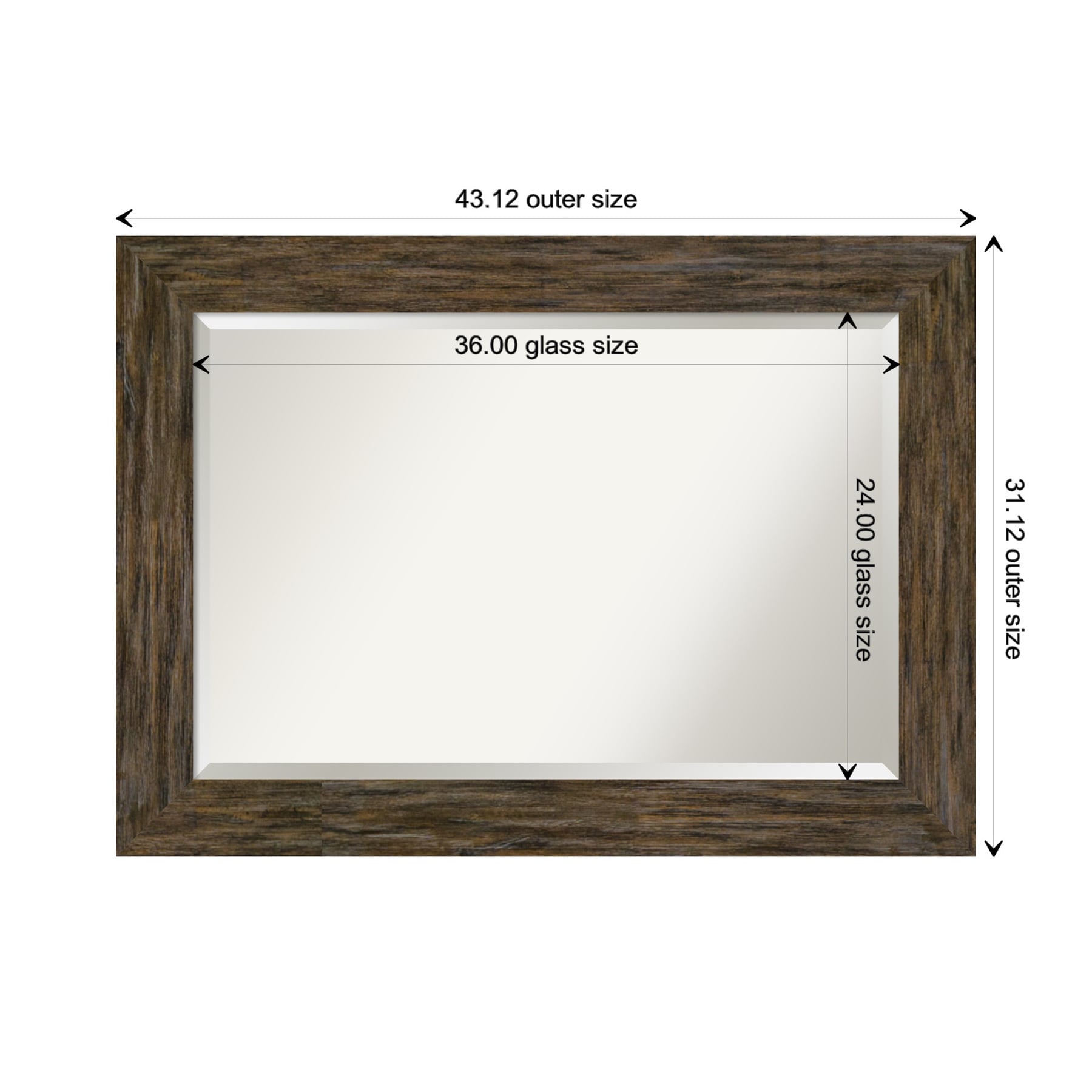 Amanti Art DSW4094168 Framed-Bath-Mirrors - View #3