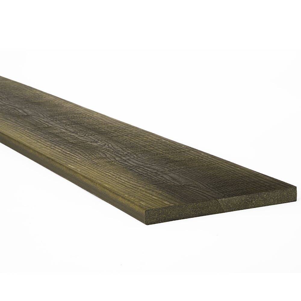 Fortress Building Products 113121210F 1-in x 12-in x 12-Feet Composite Oasis Palm Brown Fascia deck board