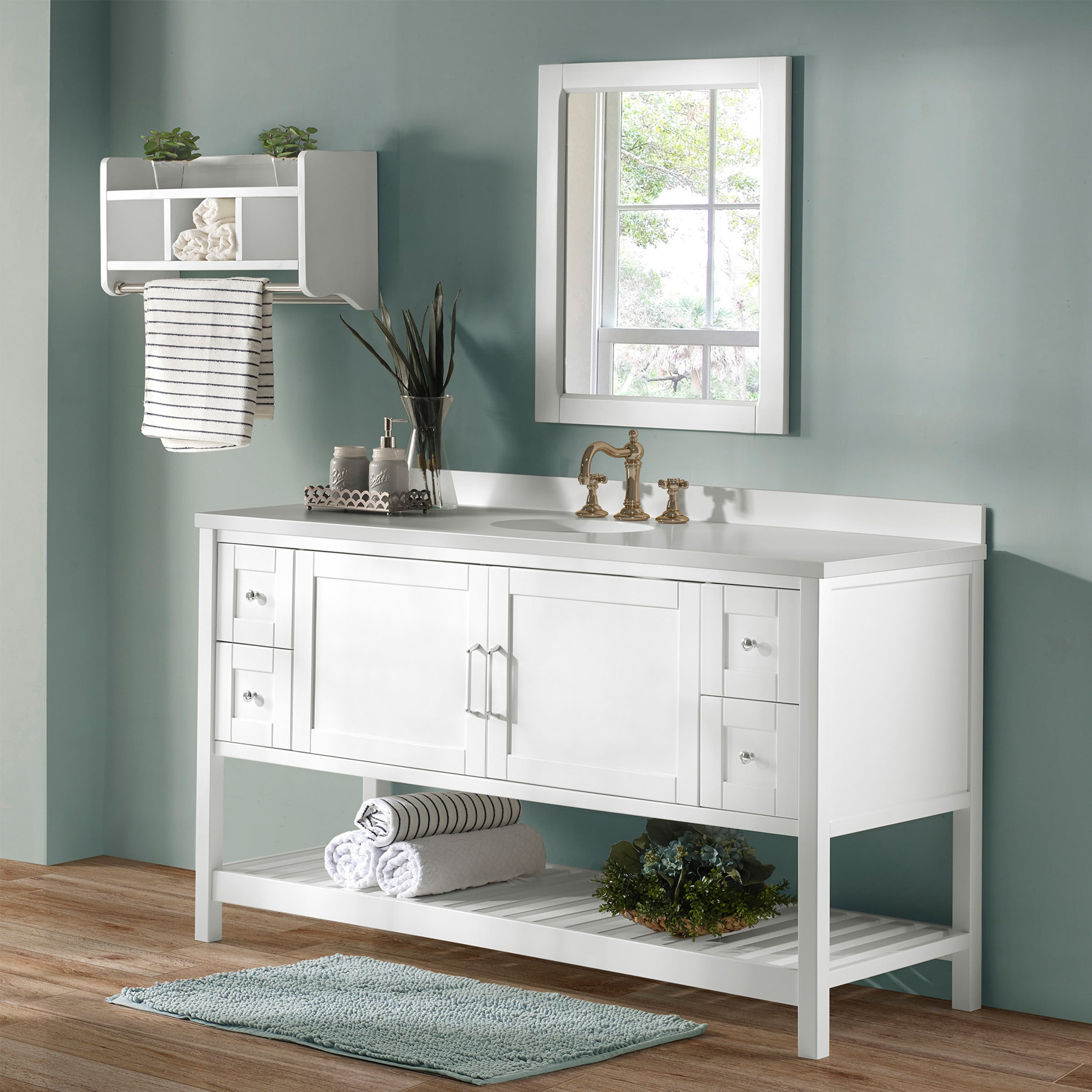 Alaterre Furniture AVAN60WHAA vanities - View #3